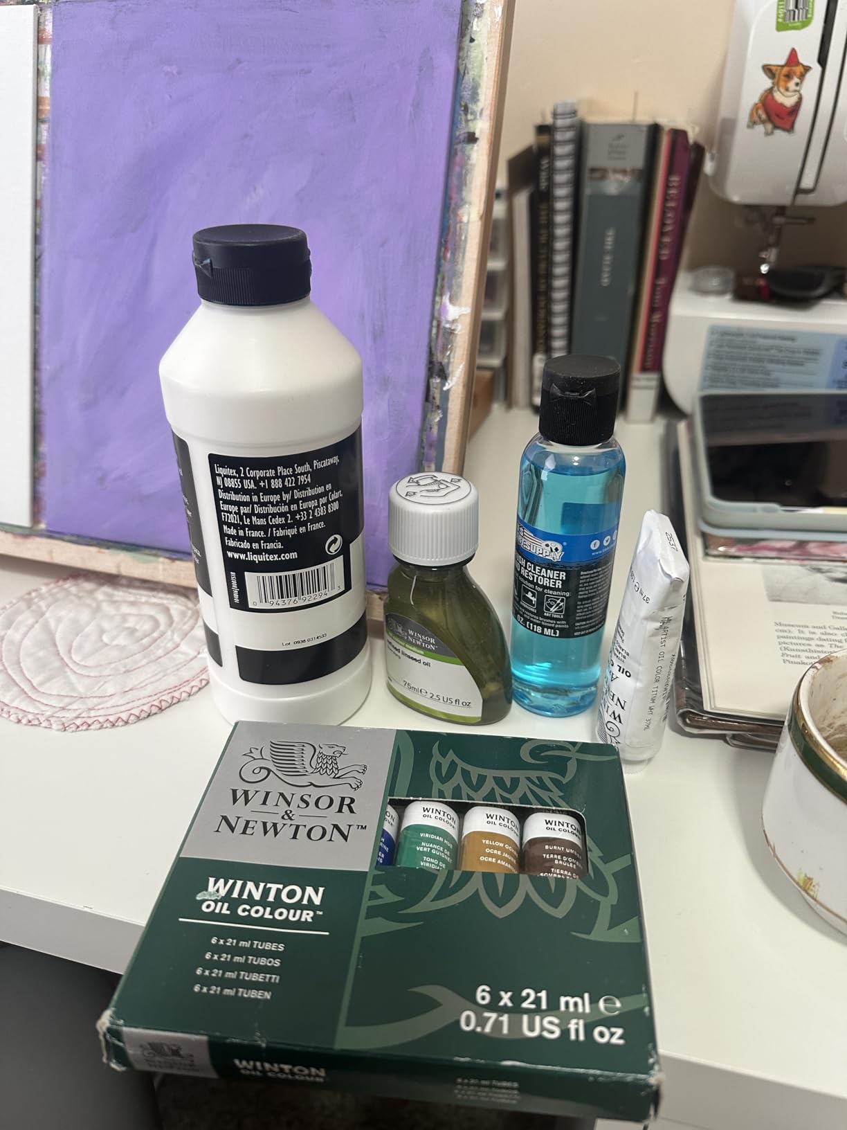 Winsor & Newton Winton Oil Color Paint Set, 20 x 12ml (0.4-oz) Tubes customer photo 1