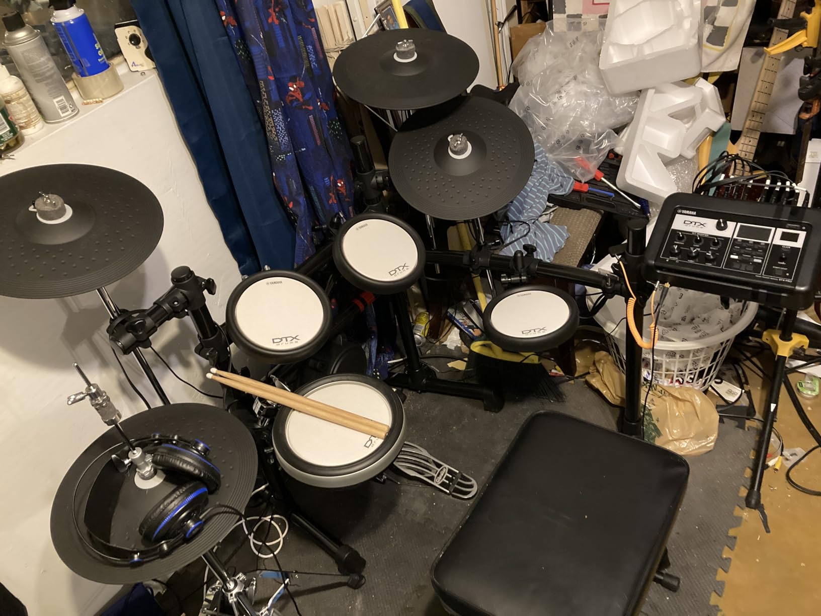 Yamaha DTX6 Electronic Drum Set (DTX6K3-X) customer photo 2
