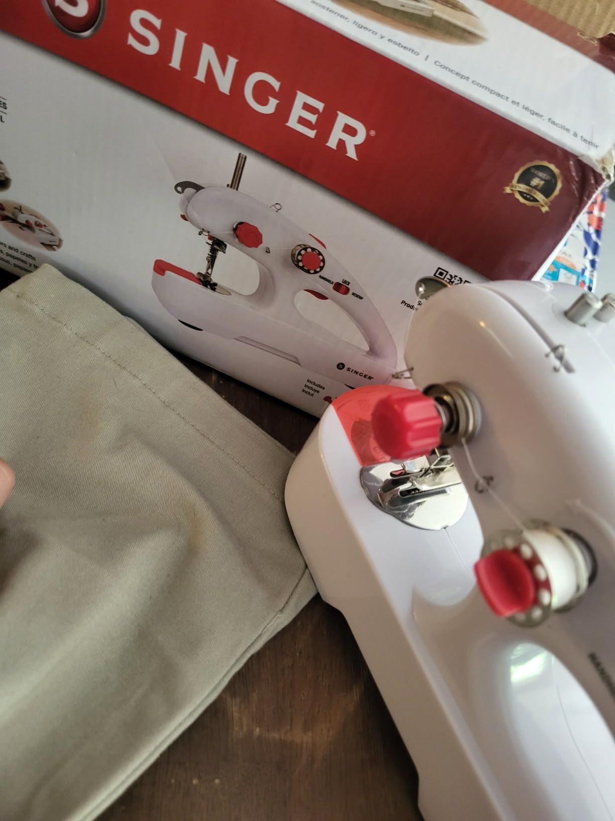 SINGER Stitch Quick + Portable Cordless Mending Machine Bundles (Two Thread Stitch Quick +) customer photo 1