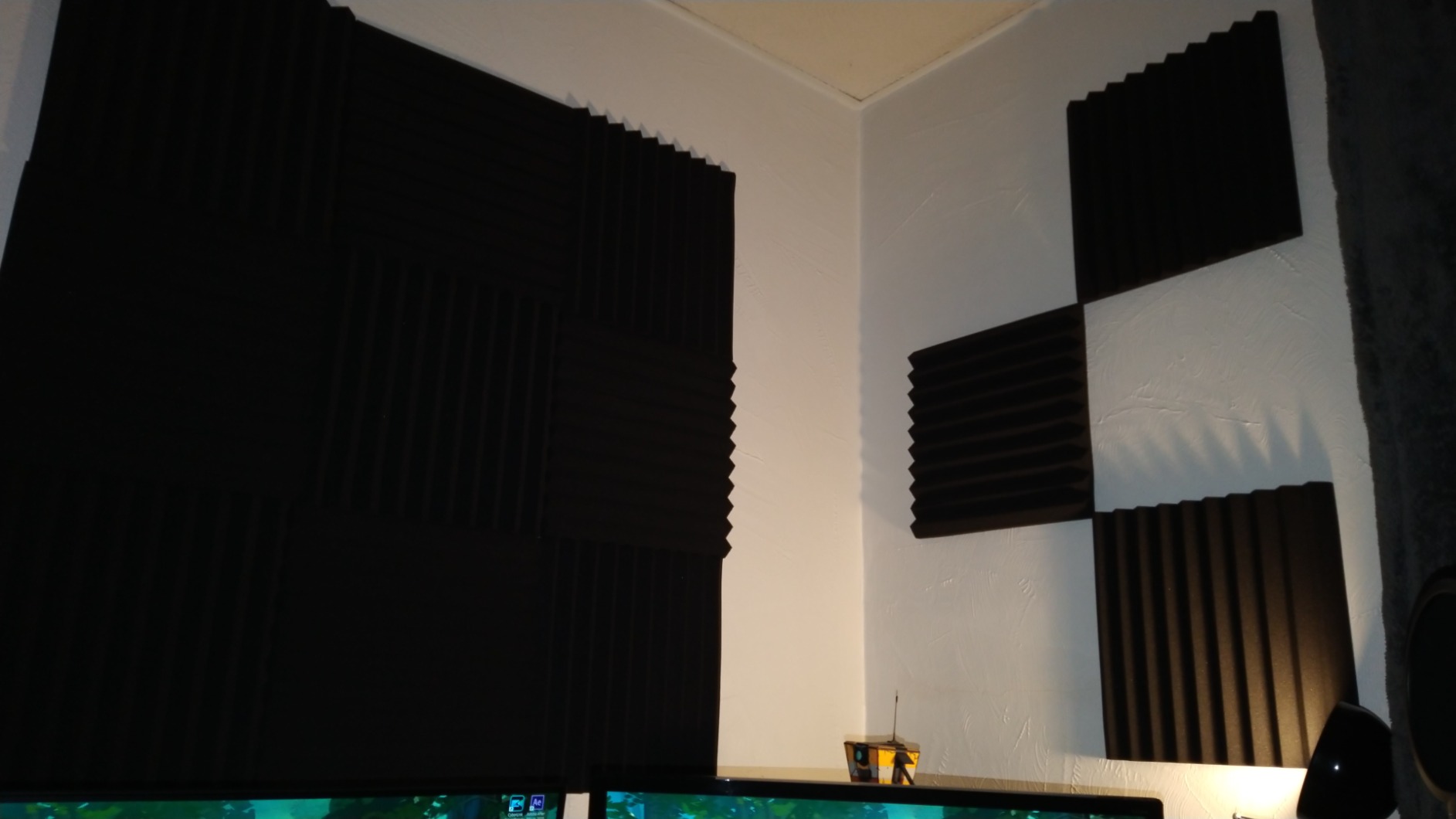 JBER 12 Pack Acoustic Foam Panels, Wedges Sound Proof Foam Panels for Walls | 1