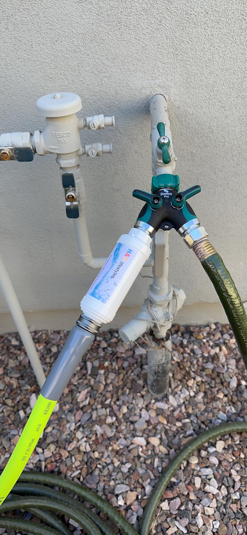 lifeegrn Misting Cooling System, 40 FT Misting Line + 10 Mist Nozzles + 3/4