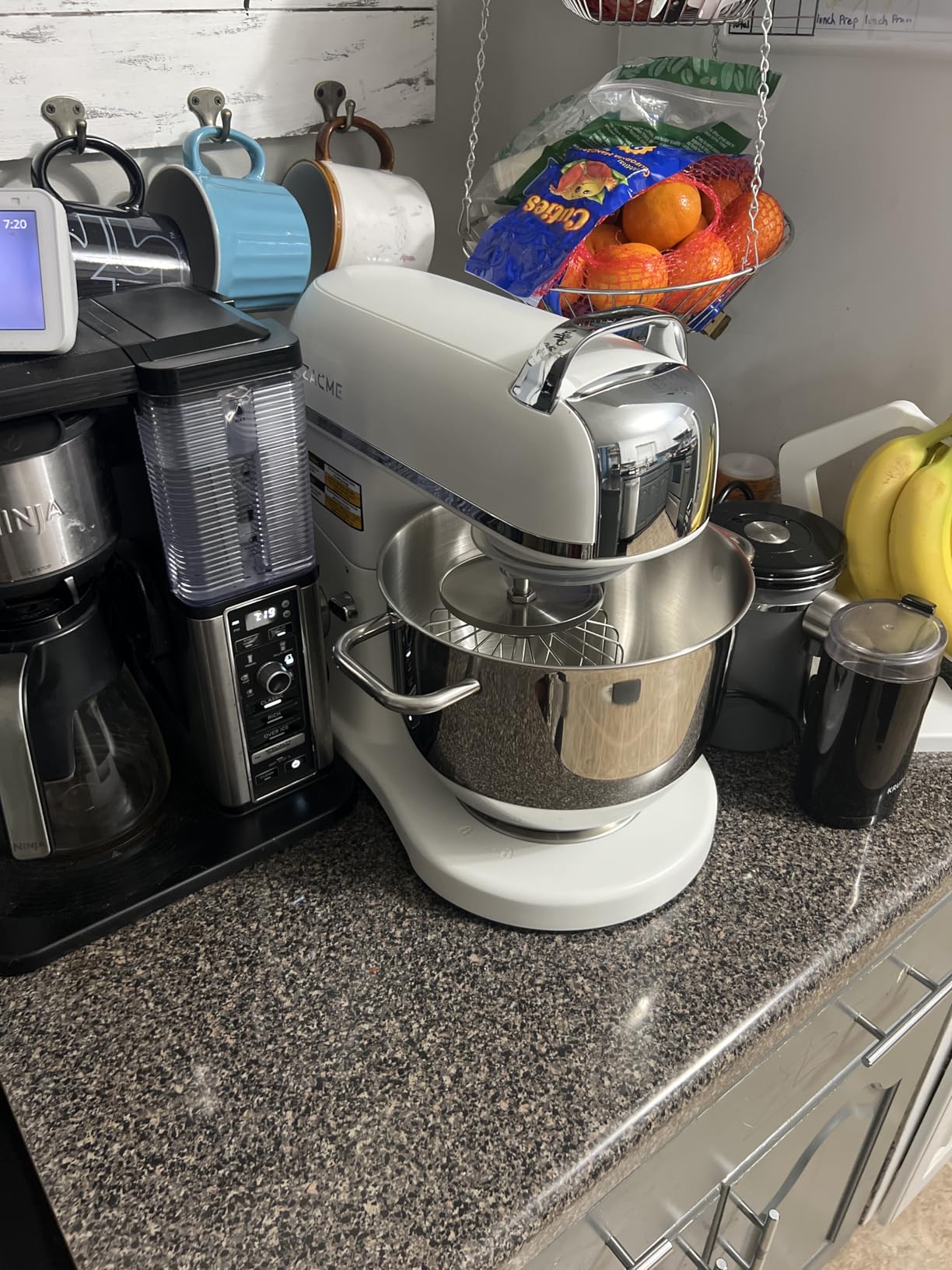ZACME 8.4QT Commercial Stand Mixer 800W with Aluminum Die Casting Meets the Standard of NSF/ANSI 8-2023, Mixers Kitchen Electric Stand Mixer with Stainless Steel 8L Bowl, Dough Hook, Whisk and Beater customer photo 1