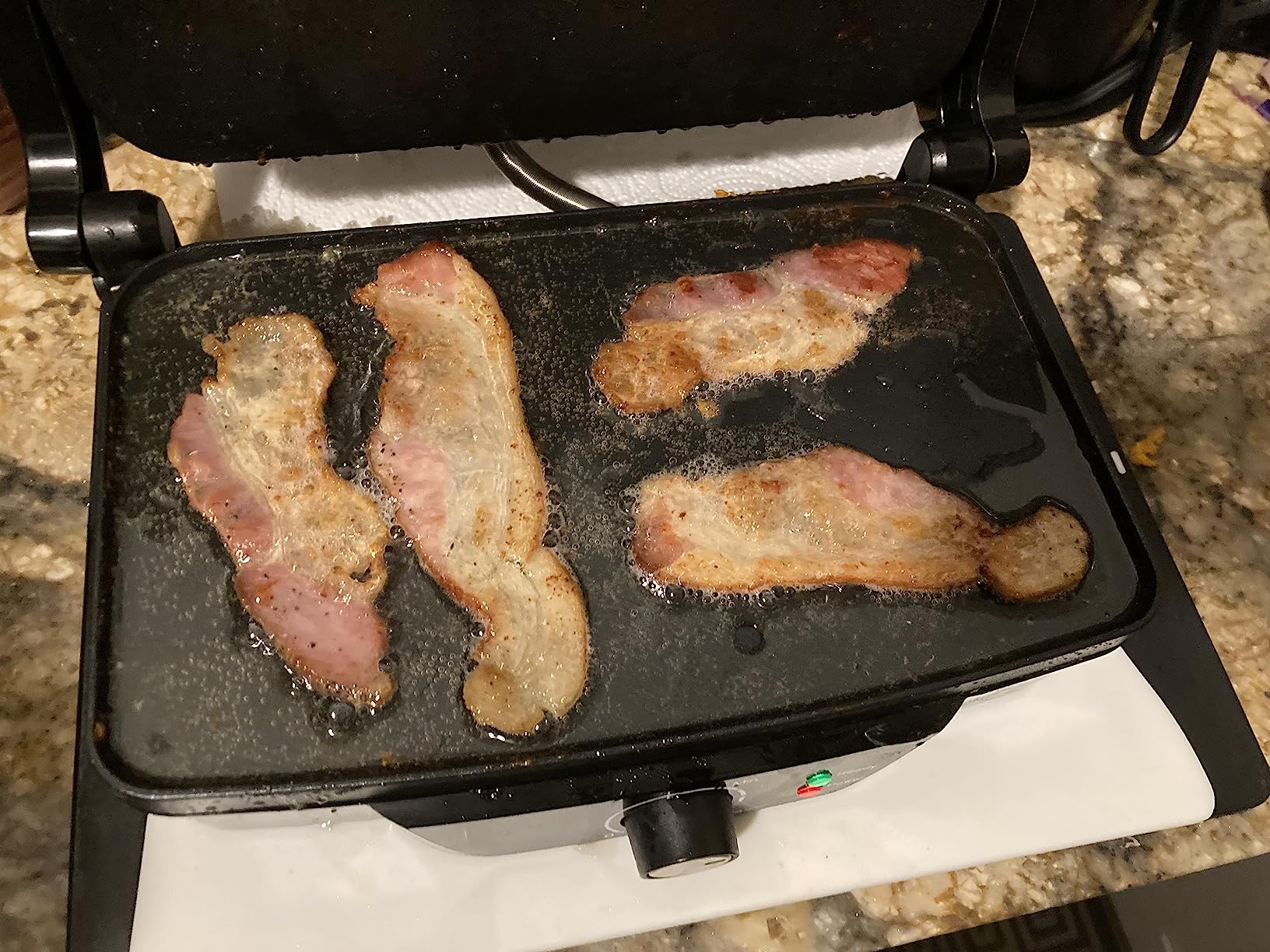 IMUSA Stainless Steel Panini Press Electric with Adjustable Temperature Settings and Nonstick Plates, 1200W customer photo 1