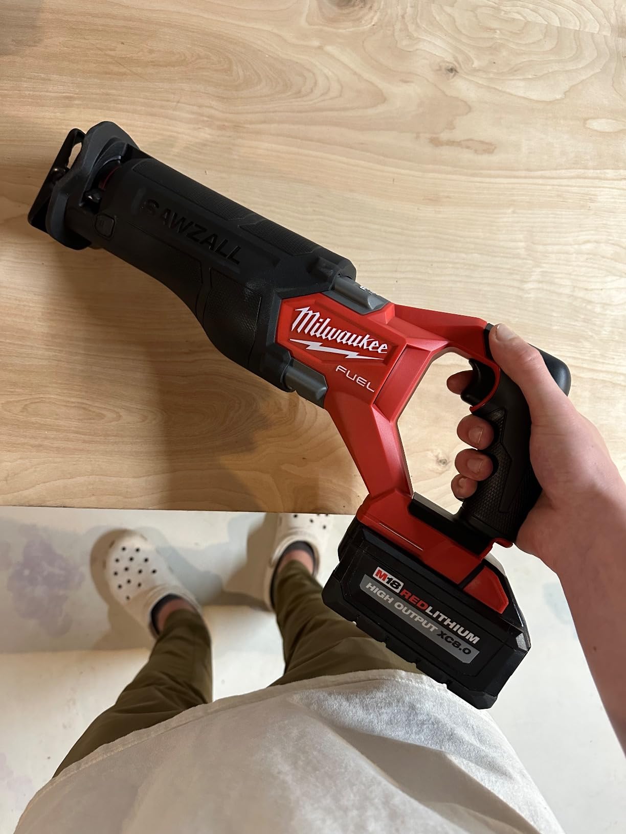 M18 Fuel Sawzall Brushless Cordless Reciprocating Saw - No Charger, No Battery, Bare Tool Only customer photo 1