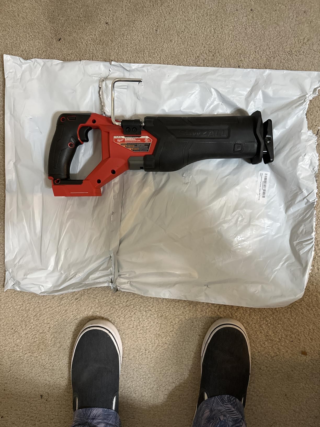 M18 Fuel Sawzall Brushless Cordless Reciprocating Saw - No Charger, No Battery, Bare Tool Only customer photo 2