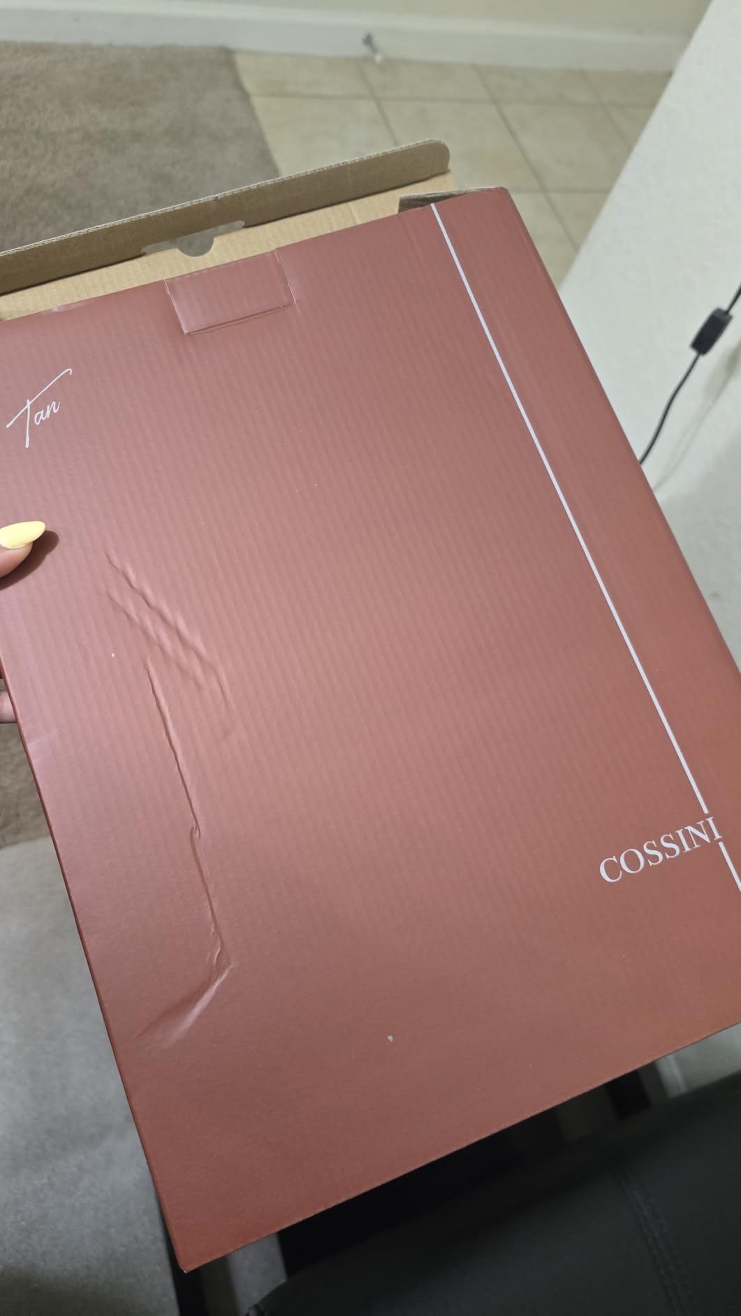 Cossini Premium Business Portfolio with Zipper - Padfolio, Superior Business Impressions Begin with PU Vegan Leather, 10.1 Inch Tablet Sleeve, Smart Storage, Solar Calculator, Writing Pad - Brown customer photo 2