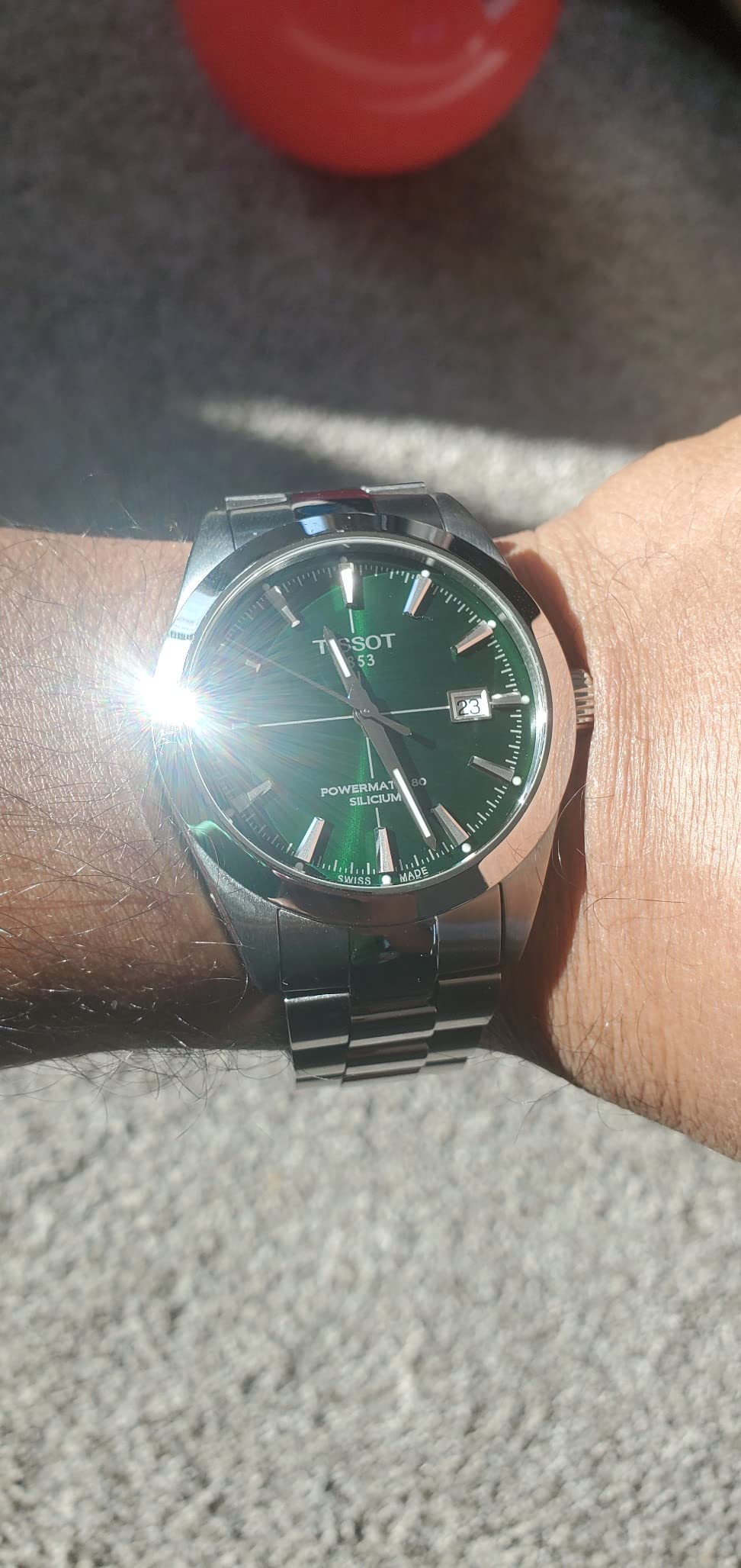 Gentleman Auto Swiss Automatic Dress Watch with Stainless Steel Strap customer photo 2