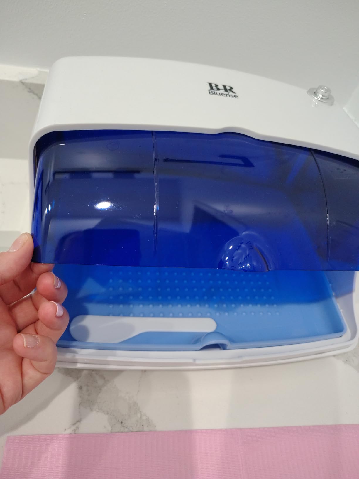 UV Sanitizer Box Professional Home Appliances Salon LED UV Light Sanitizer For Phone Baby Bottle Cleaning Beauty Tools customer photo 2