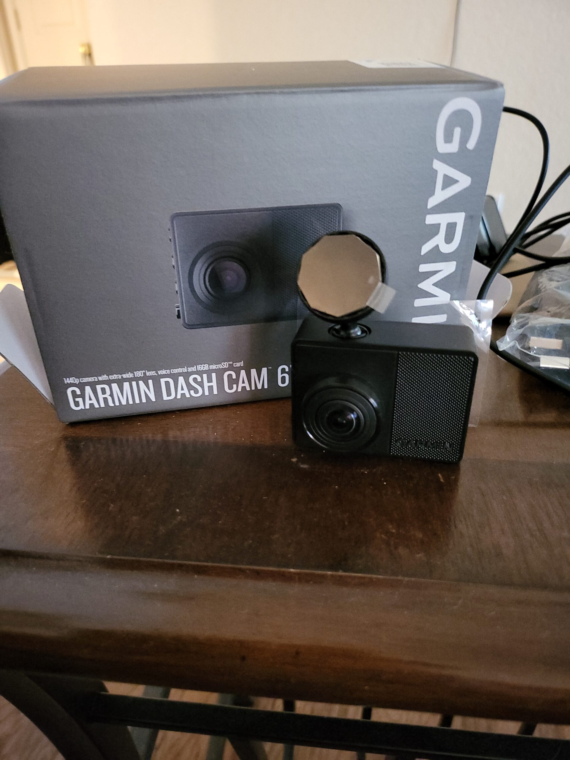 Garmin Dash Cam 67W, 1440p and Extra-Wide 180-degree FOV, Monitor Your Vehicle While Away w/New Connected Features, Voice Control, Compact and Discreet, Includes Memory Card customer photo 1