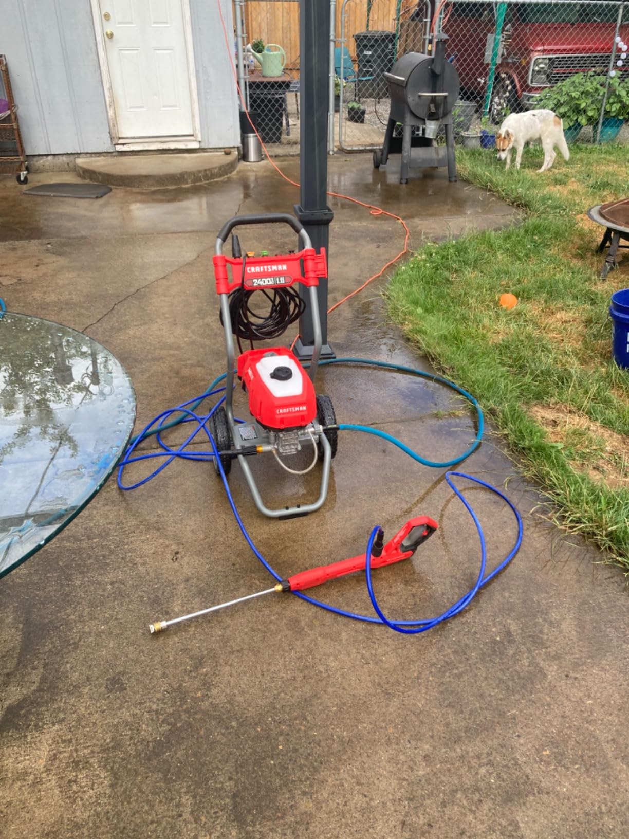CRAFTSMAN Electric Pressure Washer, Cold Water, 2400-PSI, 1.1-GPM, Corded (CMEPW2400) customer photo 1