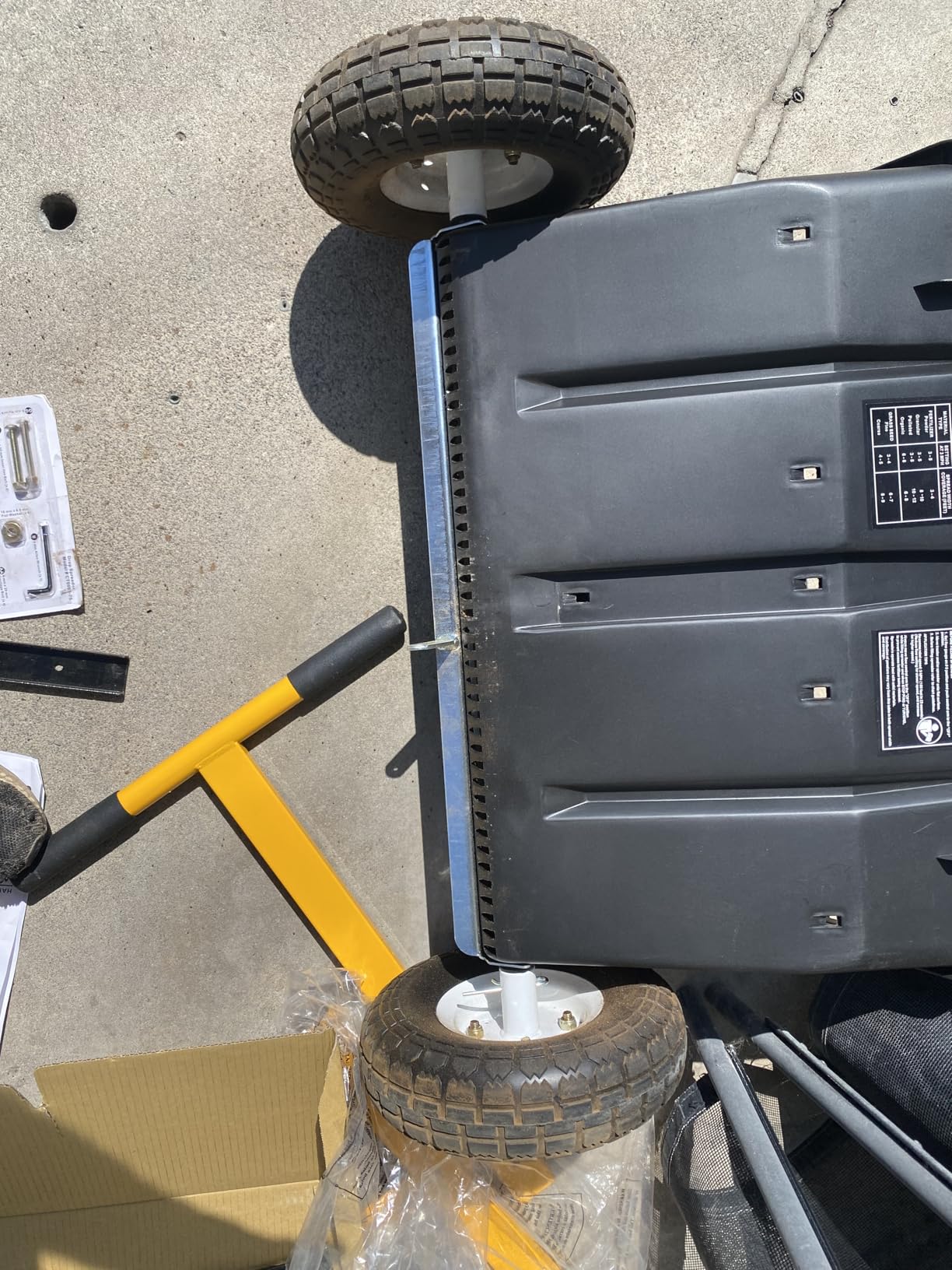 At Home 75 lb. Drop Spreader customer photo 2