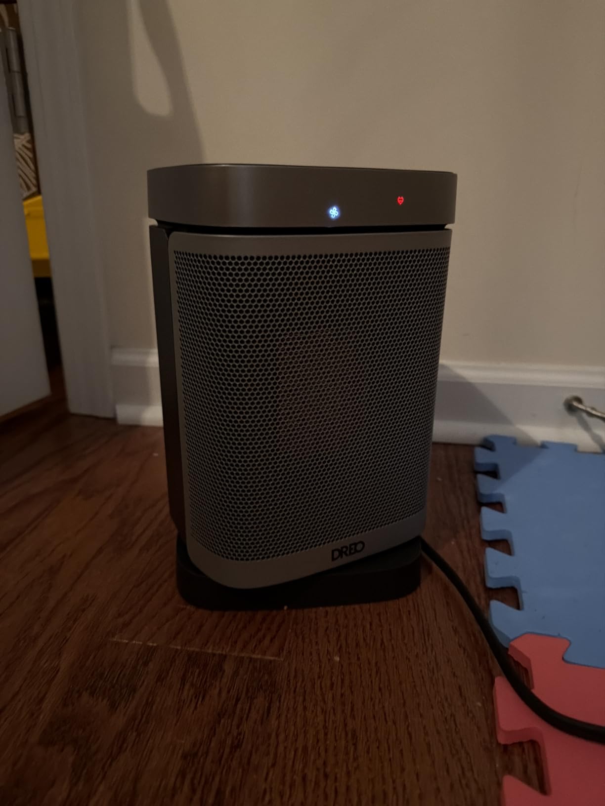 DREO Space Heater, 1500W Portable Electric Heaters for Indoor Use, PTC Ceramic Heater for Office with Remote, Thermostat, 70° Oscillation, 12H Timer, 5 Modes, Safe Quiet Room Heater for Bedroom customer photo 2