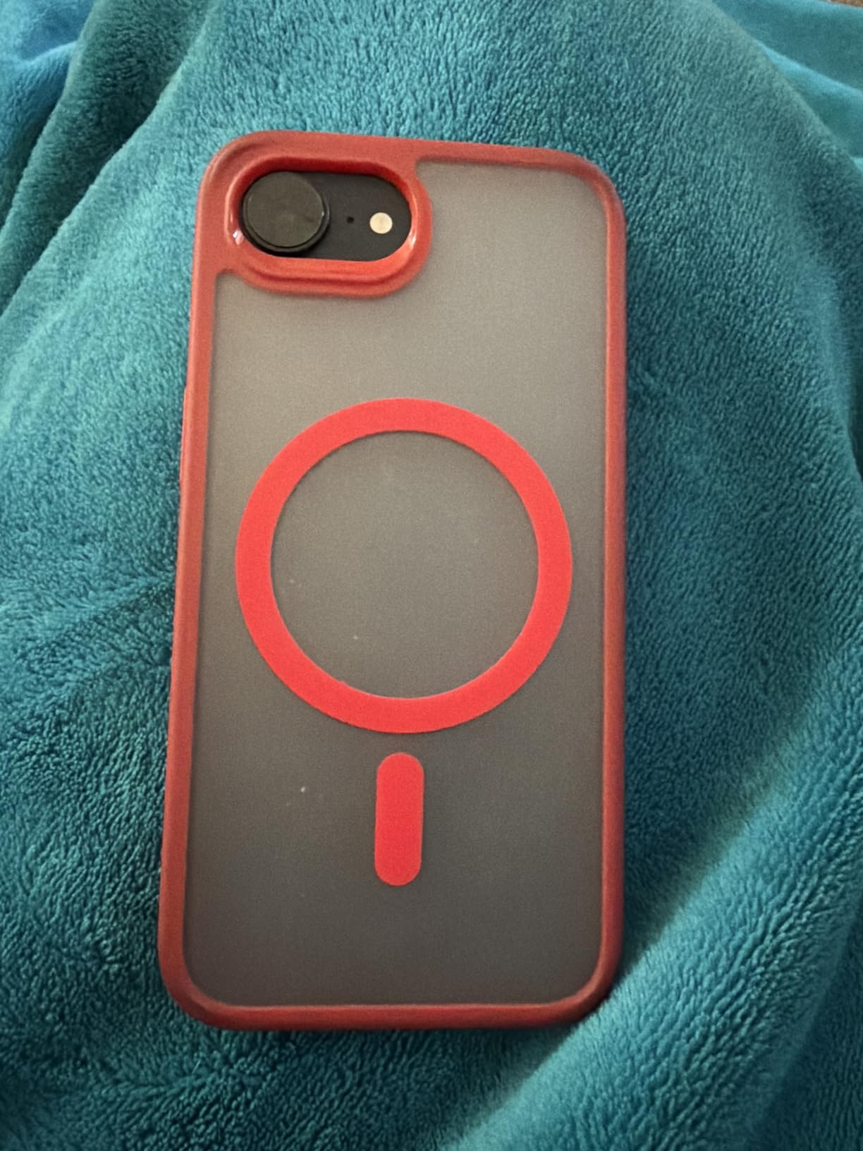 ESR for iPhone 14/iPhone 13 Case, Compatible with MagSafe, Shockproof Military-Grade Protection, Scratch-Resistant Back, Magnetic Phone Case - Classic Hybrid Case, Clear customer photo 2