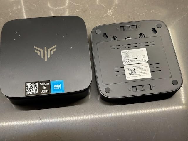 KAMRUI Essenx E1 Mini PC Computer, AMD 3150U, 8GB RAM 256GB SSD, Mini Desktop Computer Support Dual 4K, WiFi, Bluetooth, Ethernet for Business, Education, Home customer photo 1