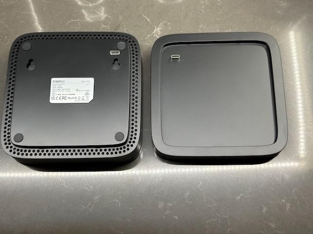 KAMRUI Essenx E1 Mini PC Computer, AMD 3150U, 8GB RAM 256GB SSD, Mini Desktop Computer Support Dual 4K, WiFi, Bluetooth, Ethernet for Business, Education, Home customer photo 2