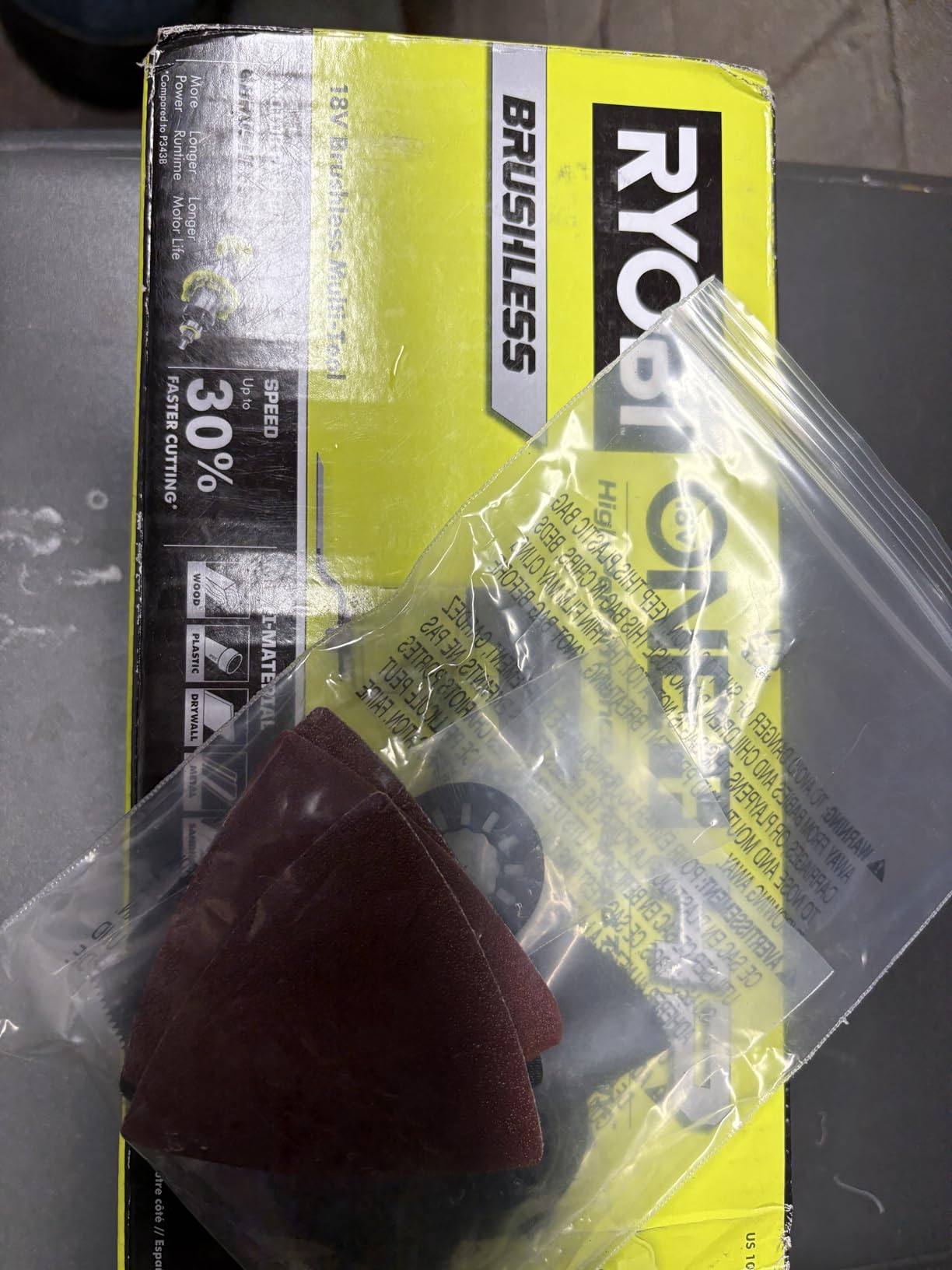 Ryobi ONE+ HP 18-Volt Brushless Cordless Multi-Tool (Tool Only) PBLMT50B customer photo 2