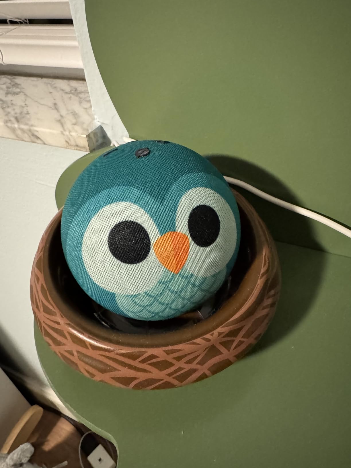 Amazon Echo Dot Kids (newest model), Smart speaker for kids, Owl design customer photo 2