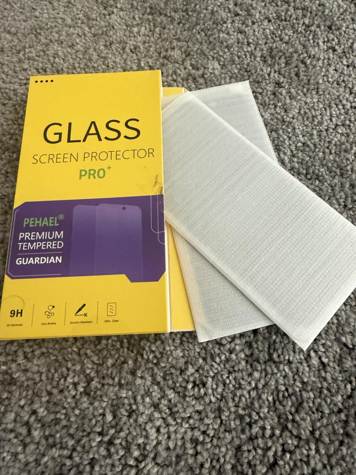 PEHAEL 3 Pack for iPhone 17e/iPhone 16e/iPhone 14/iPhone 13/iPhone 13 Pro Privacy Screen Protector Full Coverage Anti-Spy Tempered Glass Film 9H Hardness Easy Installation Bubble Free [6.1 inch] customer photo 1