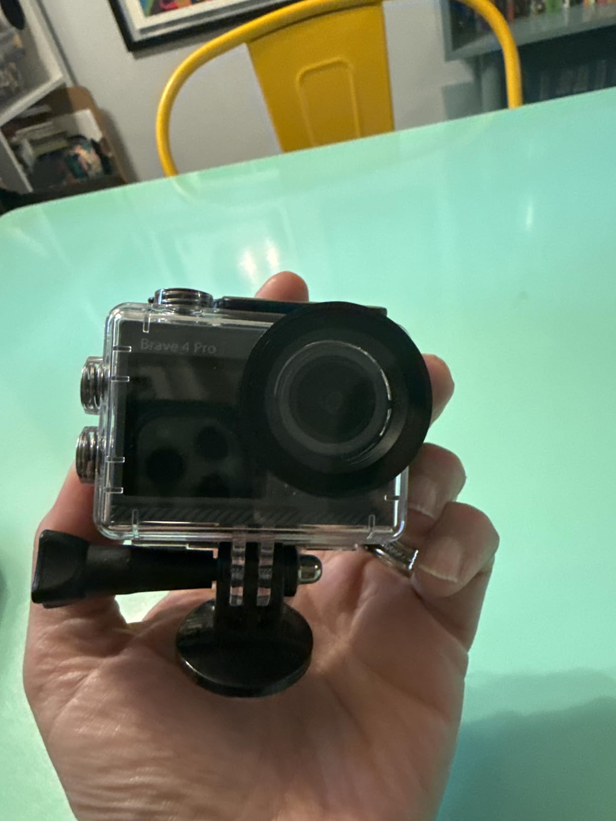 Akaso Brave 4 Pro 4K30FPS Action Camera - 131ft Underwater Camcorder Waterproof Camera with Touch Screen Advanced EIS Remote Control 5X Zoom Underwater Camera Support External Mic customer photo 1