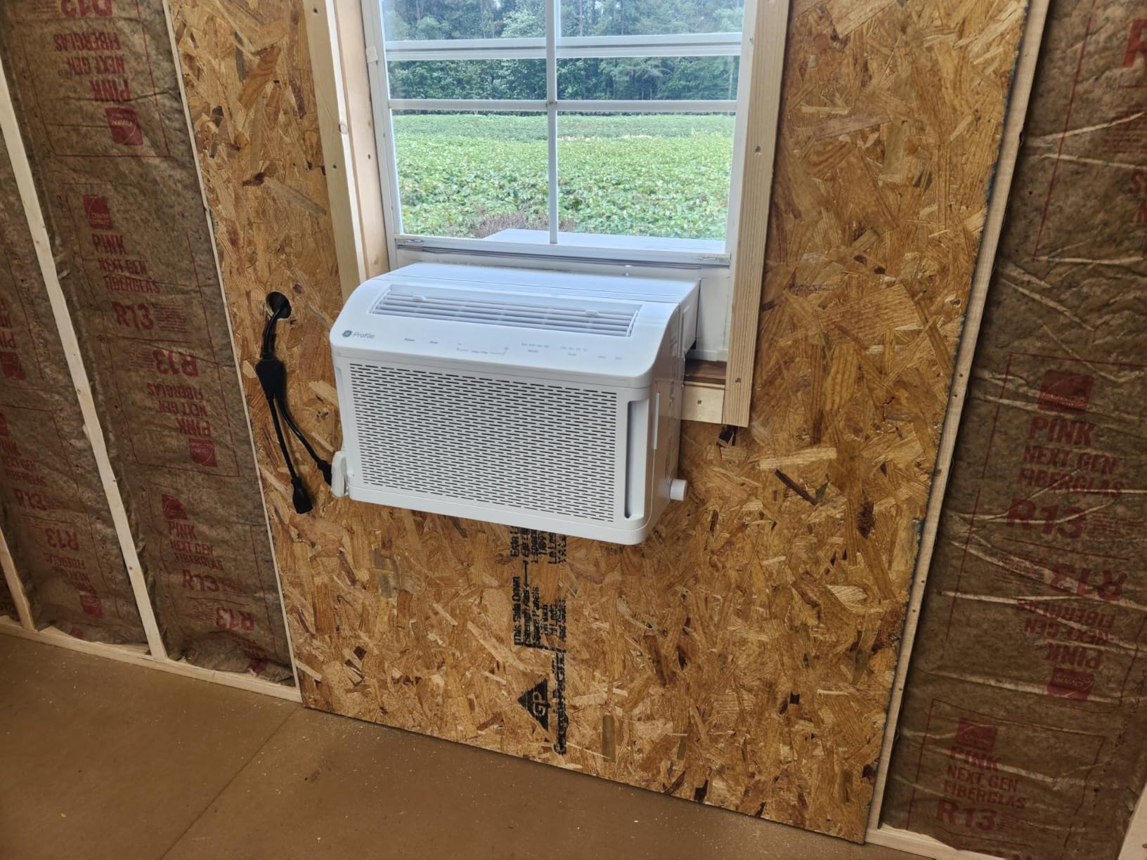 GE Profile ClearView Window Air Conditioner Unit, 8,300 BTU, Energy Efficient Cooling up to 350 sq ft., Ultra Quiet, SMART Home Capable, Includes Remote, White customer photo 1
