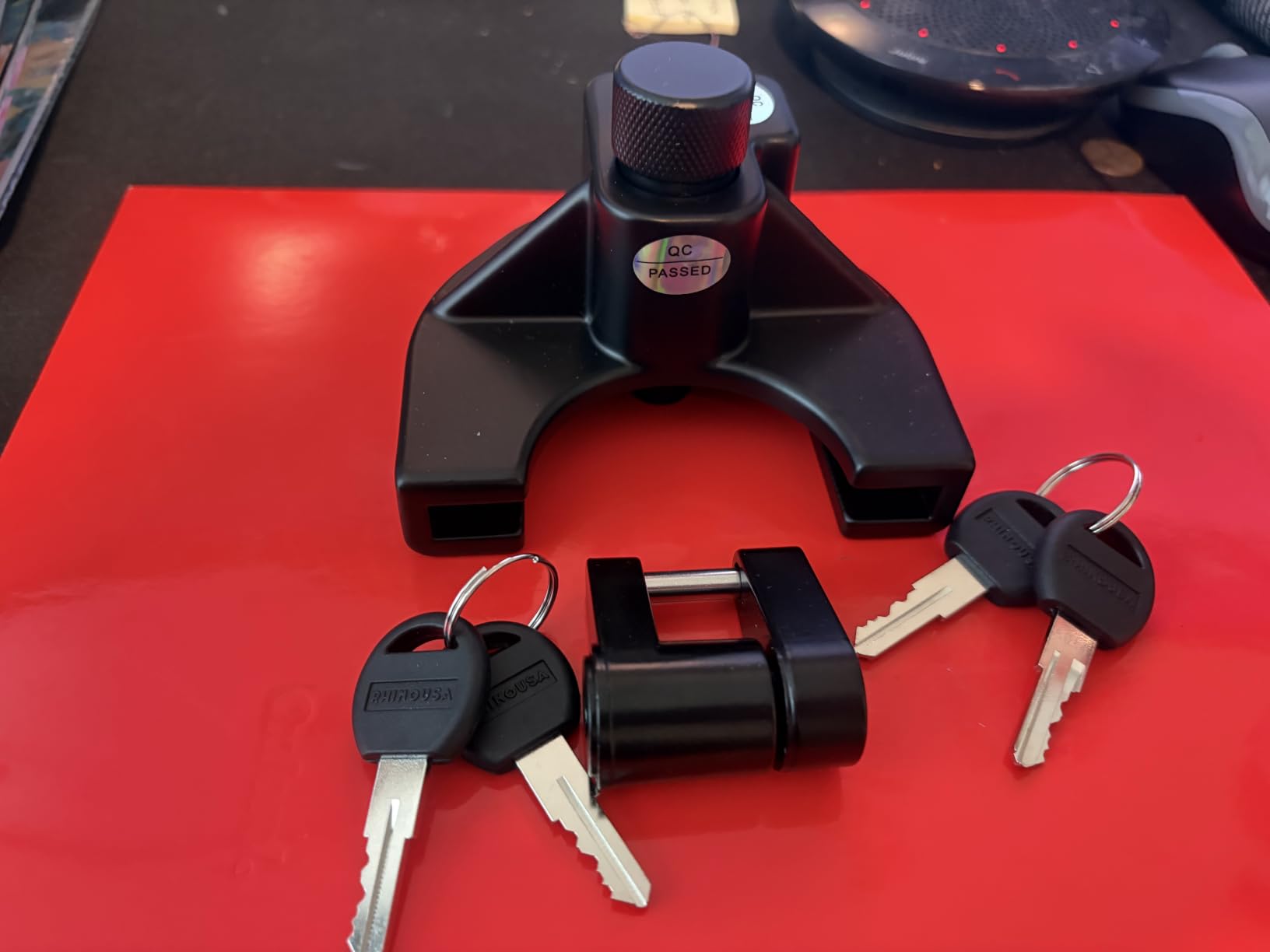 Rhino USA Trailer Hitch Lock Kit (for 2-5/16