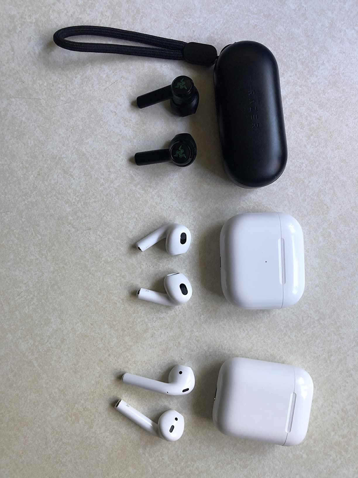 AirPods (3rd Generation) Wireless Earbuds with MagSafe Charging Case, Spatial Audio, Sweat and Water Resistant, Up to 30 Hours of Battery Life, Bluetooth Headphones for iPhone customer photo 1