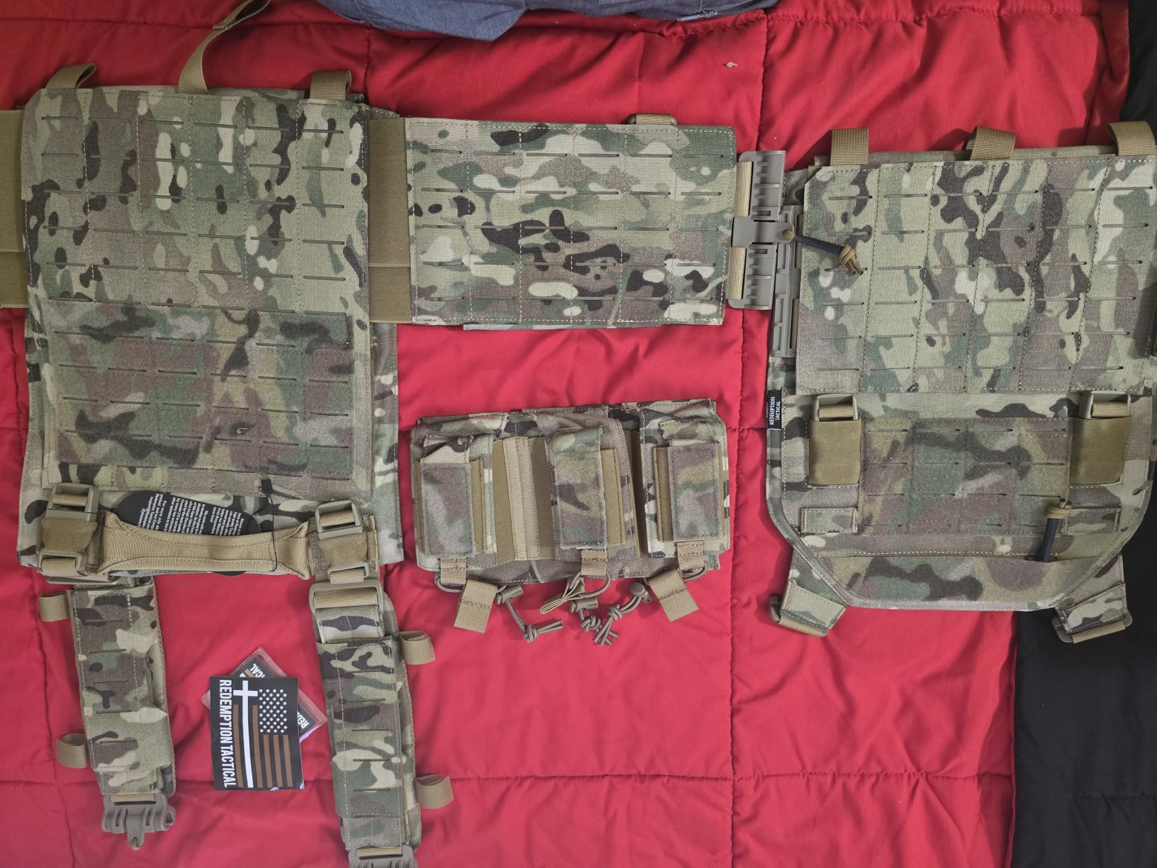 Redemption Tactical Crusader 2.0 Airsoft Vest With Molle Quick Release Buckles And Adjustable Size Sides | 1000D Nylon customer photo 1