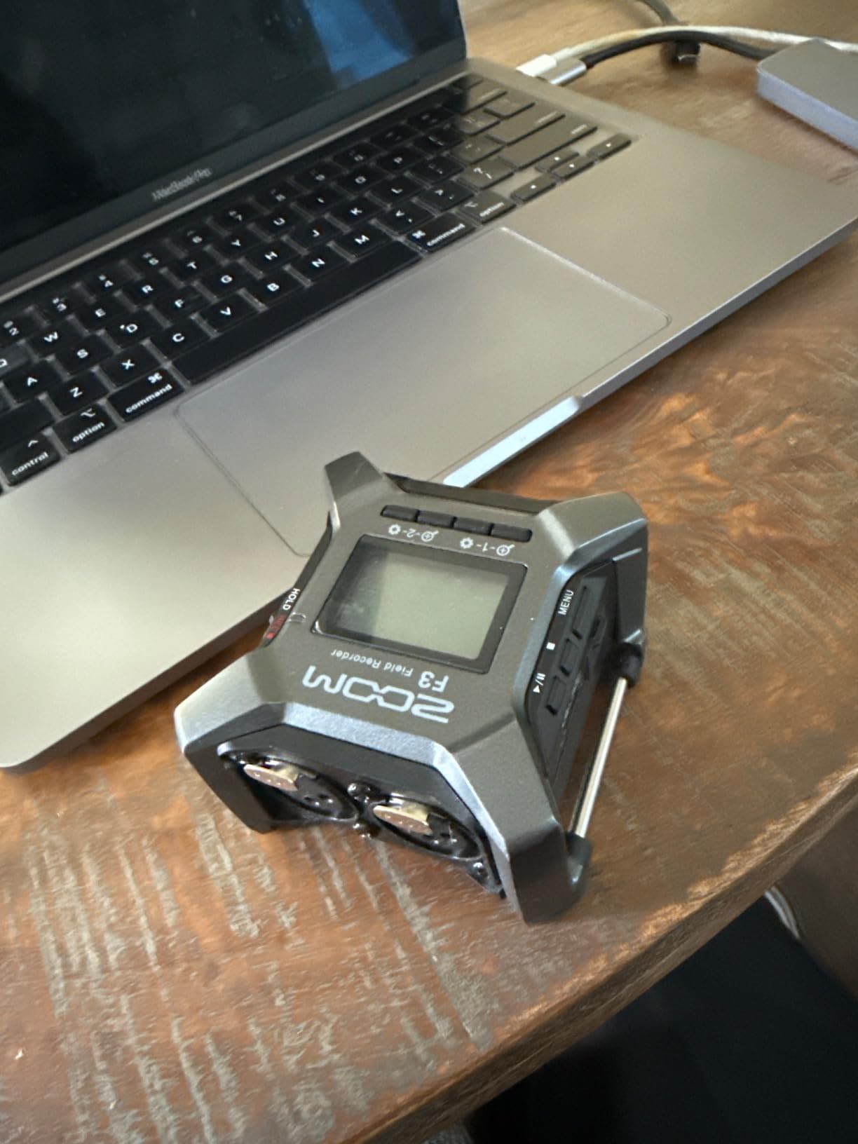 Zoom F3 Professional Field Recorder for Filmmakers & Musicians | Clip-Free Audio with 32-Bit Float, Dual A/D Converters, 2 Locking XLR/TRS Inputs, Battery Powered, Wireless Control customer photo 2