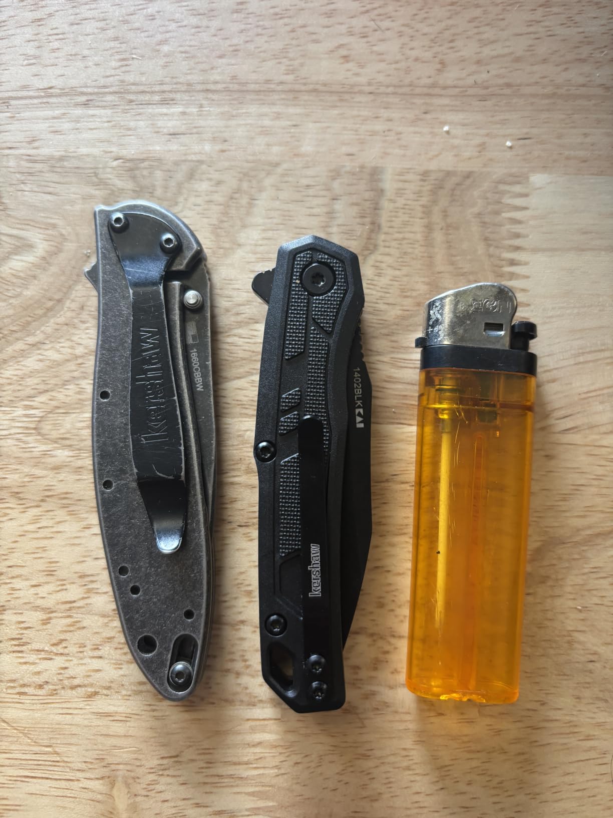 Kershaw Appa Pocket Knife, All-Black, 2.75 Inch Steel Reverse Tanto Blade, EDC with Assisted Opening, Reversible Pocketclip, Everyday Carry Pocket Knife for Men and Women customer photo 1
