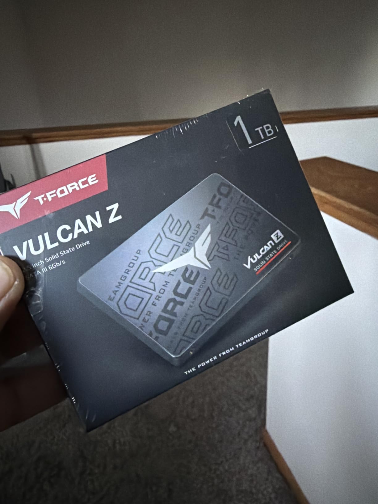 TEAMGROUP T-Force Vulcan Z 1TB SLC Cache 3D NAND TLC 2.5 Inch SATA III Internal Solid State Drive SSD, PC Upgrade (Read/Write Speed up to 550/500 MB/s) T253TZ001T0C101 customer photo 1