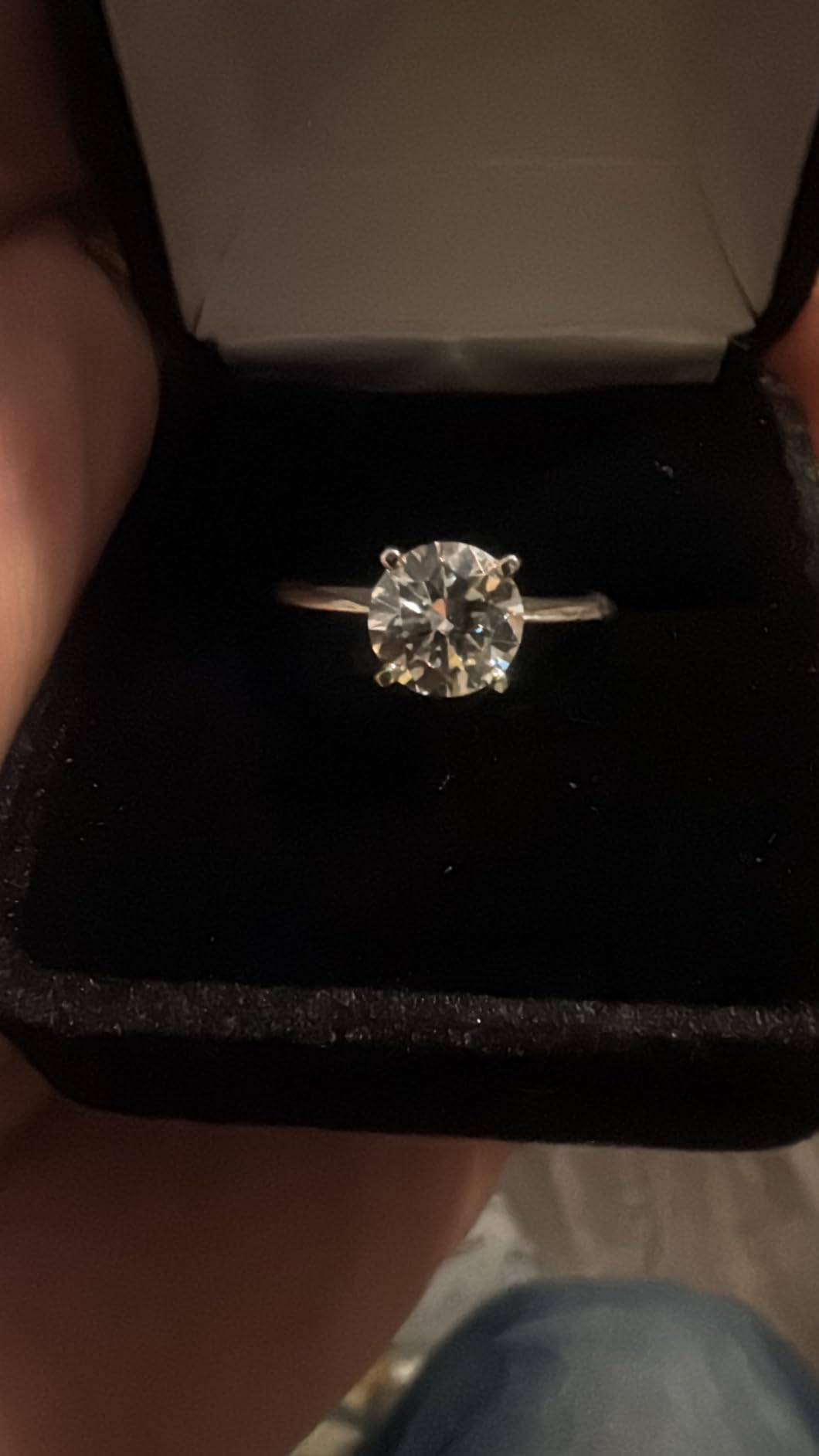 1-10 Carat 14K White Gold IGI Certified Lab Grown Diamond Engagement Ring customer photo 1