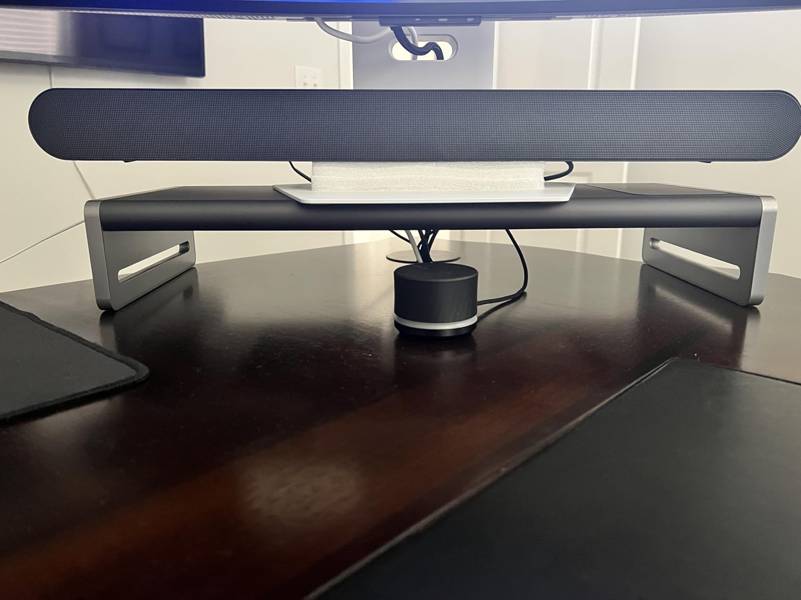 HW-S50B/ZA 3.0ch All-in-One Soundbar w/Dolby 5.1, DTS Virtual:X, Q Symphony, Built in Center Speaker, Adaptive Sound Lite, Bluetooth Multi Connection, 2022 Black customer photo 1