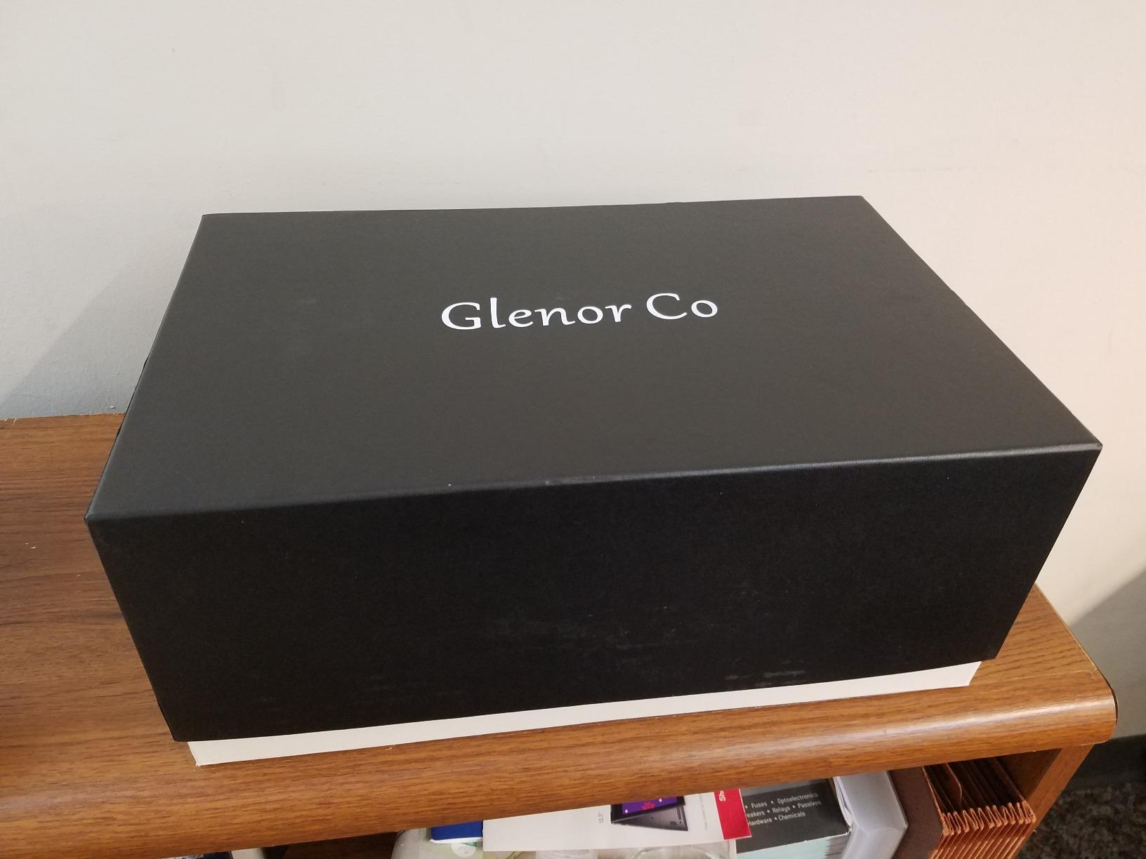 Glenor Co Watch Box with Valet Drawer for Men - 12 Slot Luxury Watch Case Display Organizer, Metal Buckle, Large Glass Top - PU Leather Brown customer photo 2