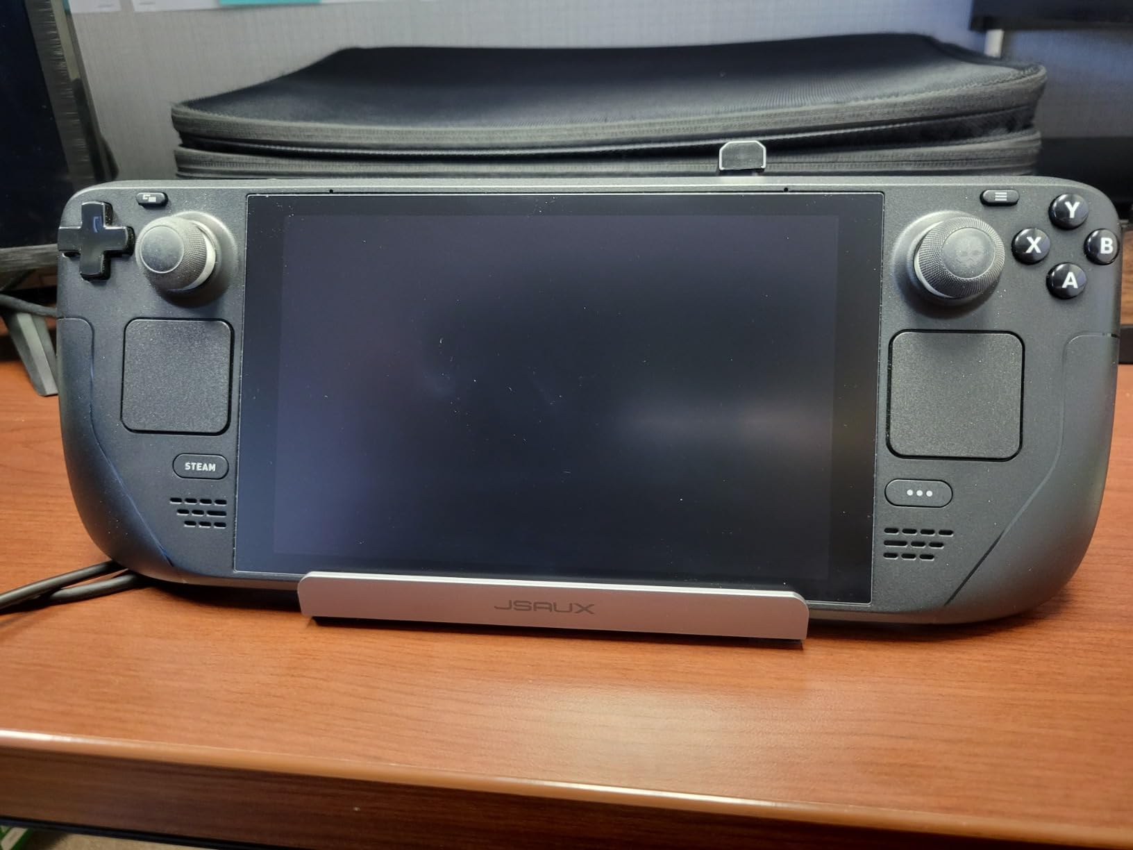 JSAUX Upgraded Docking Station 4K@120Hz for Steam Deck OLED/ROG Ally X/Legion Go (S)/MSi Claw, 6-in-1 Steam Deck Dock with HDMI 2.1, Gigabit Ethernet, 3 USB 3.0, 100W Charge for Steam Deck LCD-HB0603 customer photo 2