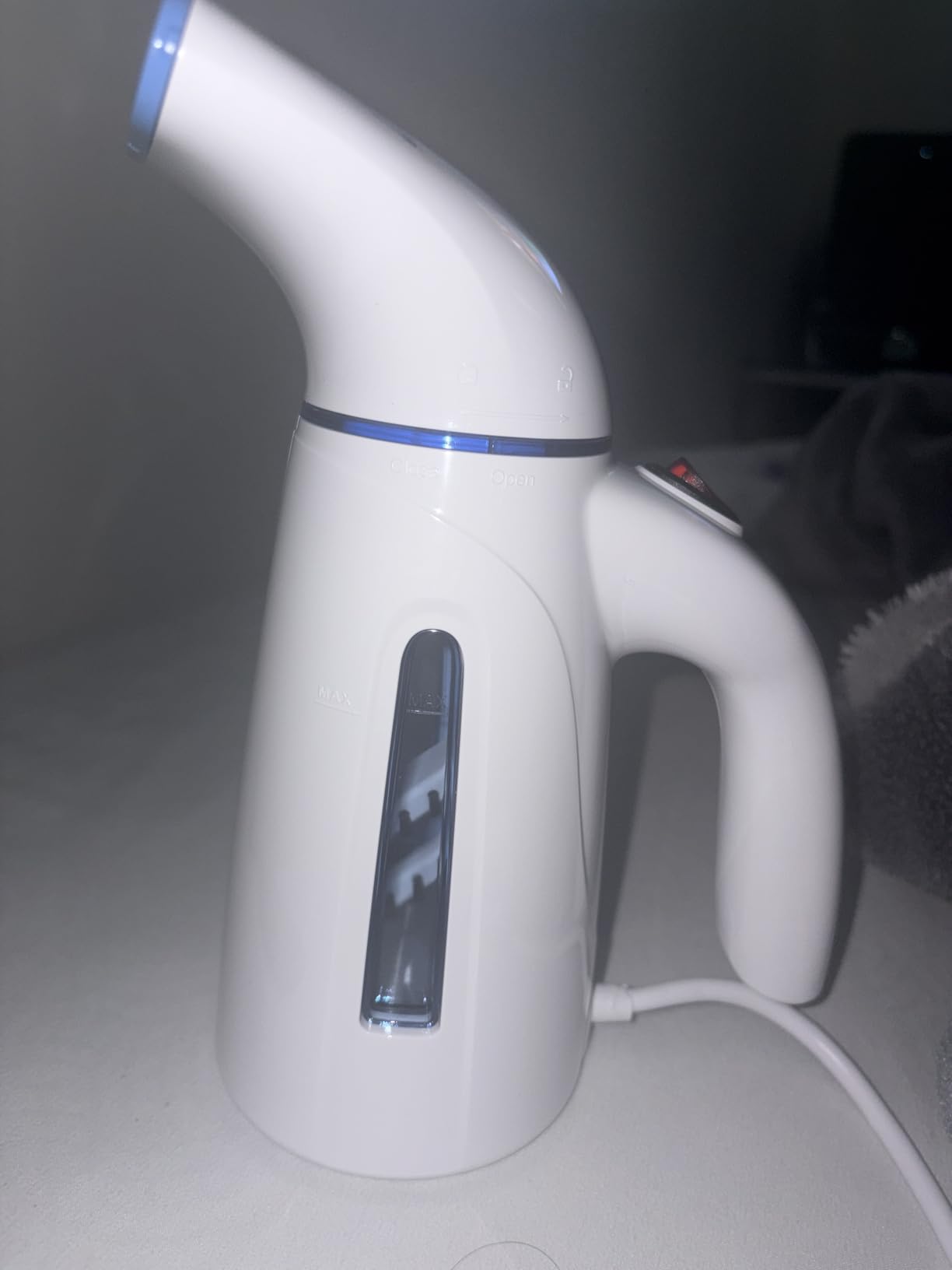 OGHom Steamer for Clothes, Handheld Clothing Steamer for Garment, 240ml Big Capacity 700W Portable Travel Steam Iron (Only for 120V) customer photo 2