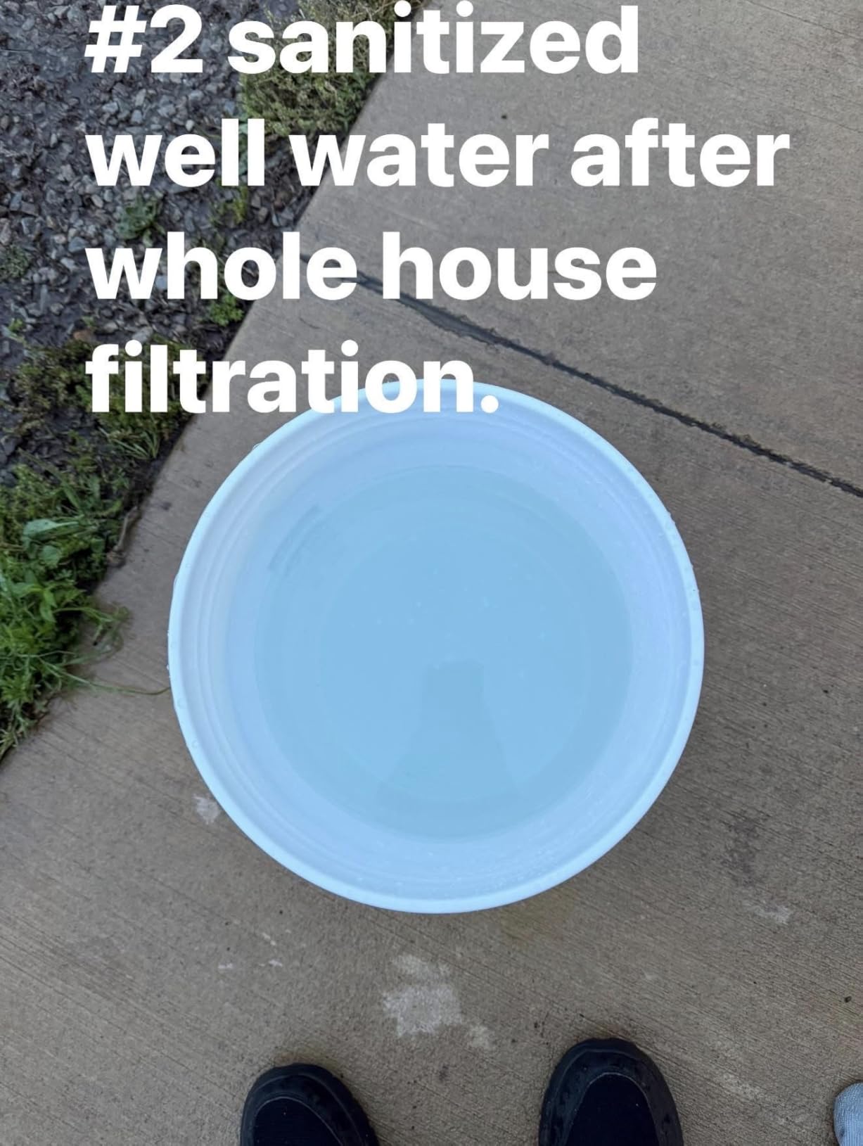 Express Water 3-Stage Whole House Water Filter System, Reduces Heavy Metals, Scale, Chloramine, Chlorine, PFAs, Lead & Arsenic, Free-standing Stainless Steel Frame & 100K Filter Capacity customer photo 2