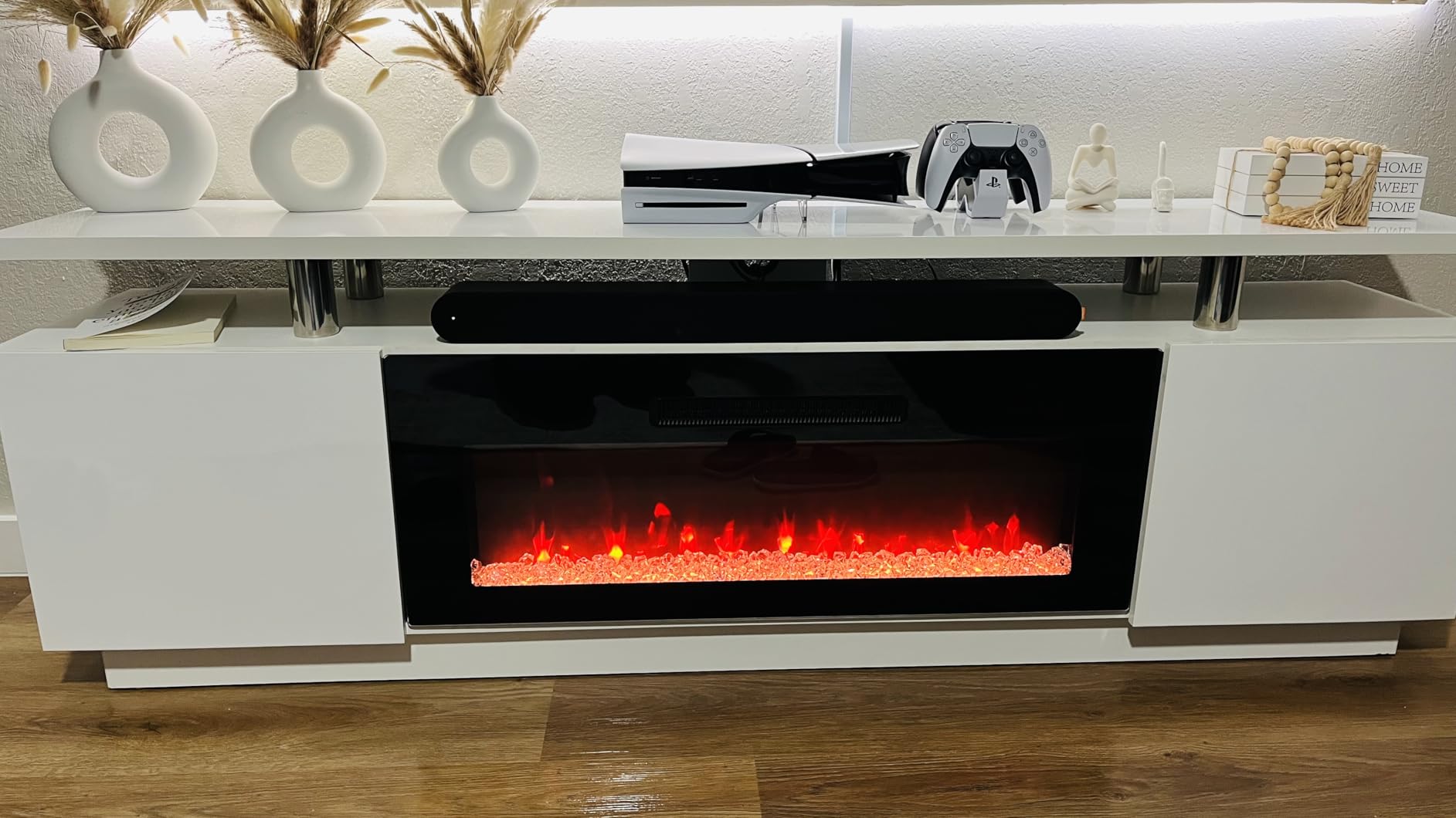 AMERLIFE Fireplace TV Stand with 36