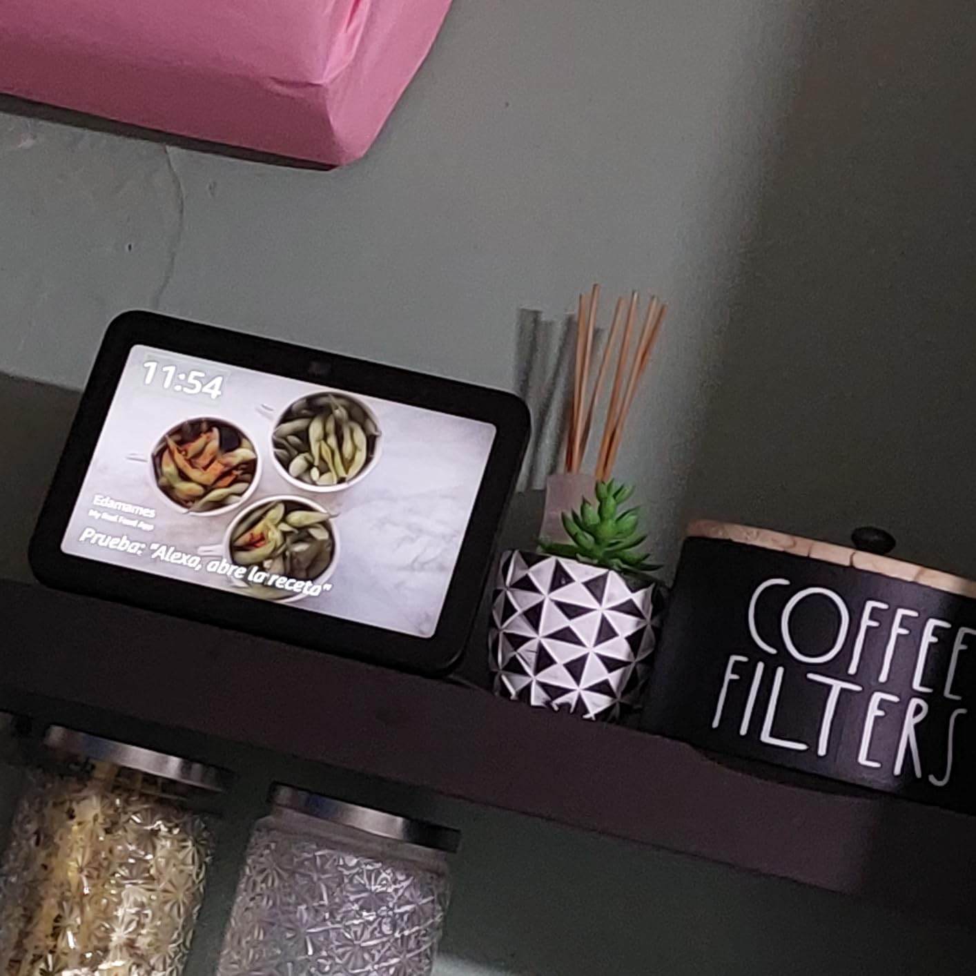 Like-New Amazon Echo Show 8, With Spatial Audio, Smart Home Hub, ideal for open living spaces, Designed for Alexa+, Charcoal customer photo 1