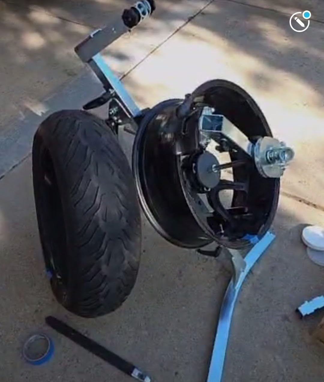 Rabaconda Street Bike Motorcycle Tire Changer Starter Kit customer photo 1