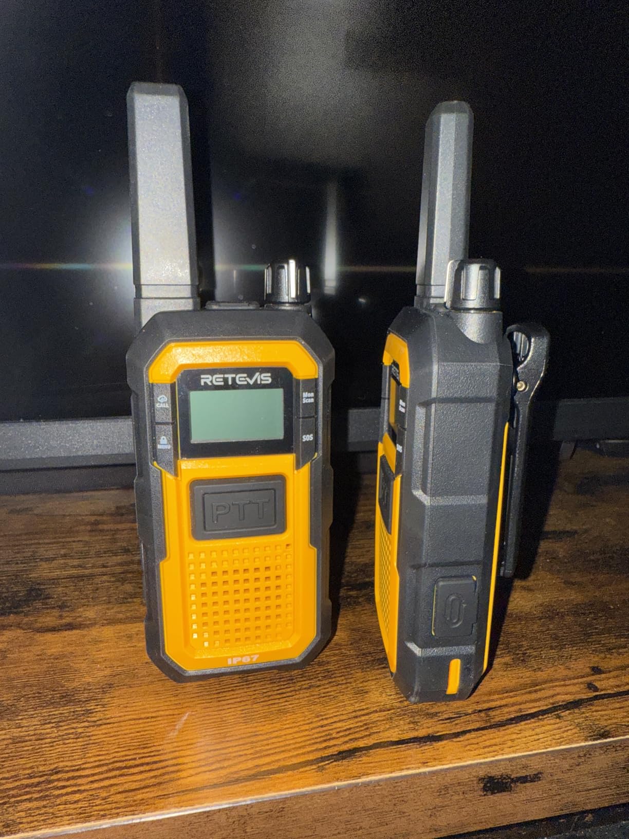 Retevis RB48 FRS Walkie Talkies Long Range, Rugged & IP67 Waterproof & Floating, Mil-Standards 810H Two Way Radio, NOAA, Rechargeable, 2 Pack customer photo 1