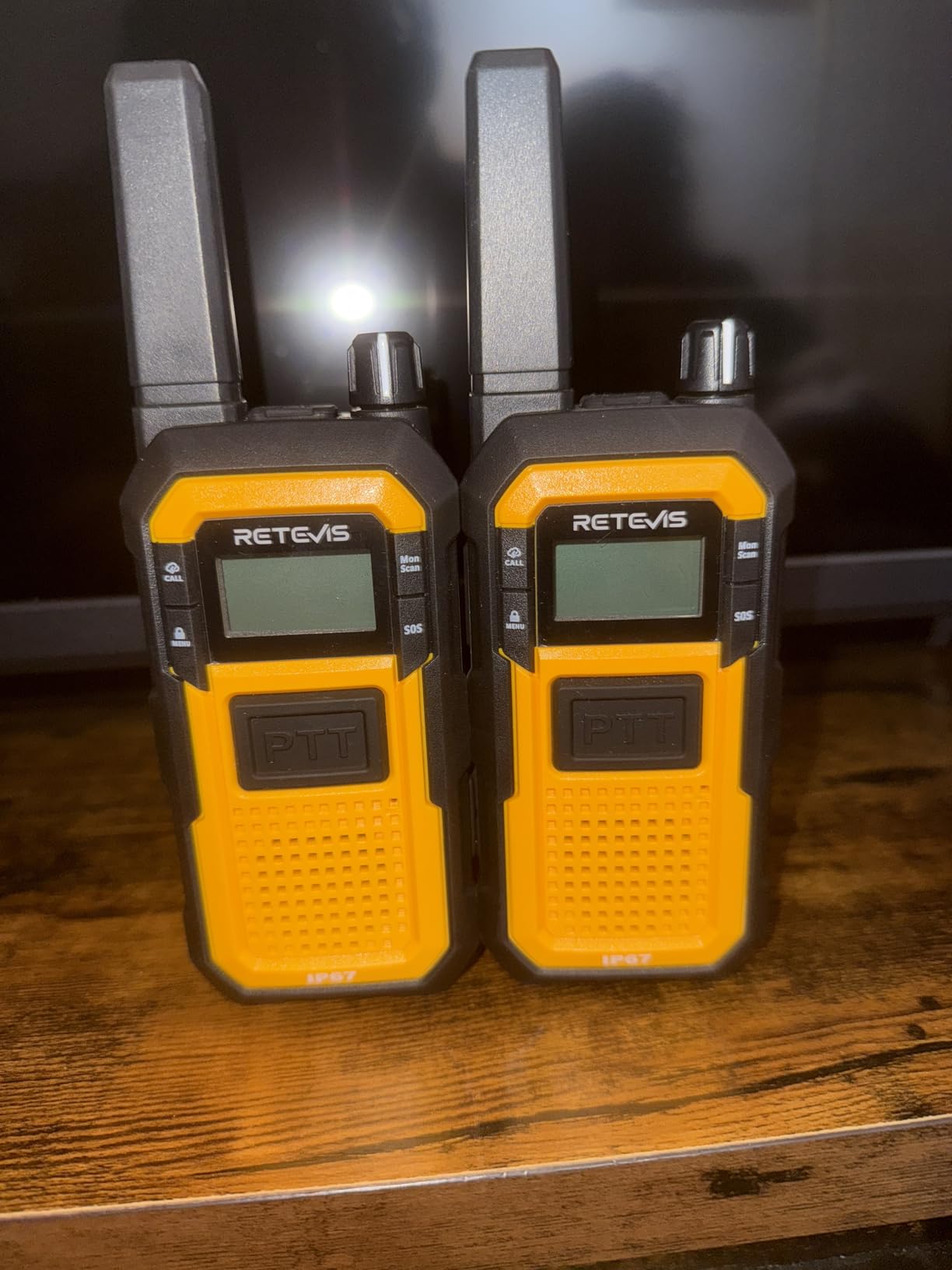 Retevis RB48 FRS Walkie Talkies Long Range, Rugged & IP67 Waterproof & Floating, Mil-Standards 810H Two Way Radio, NOAA, Rechargeable, 2 Pack customer photo 2