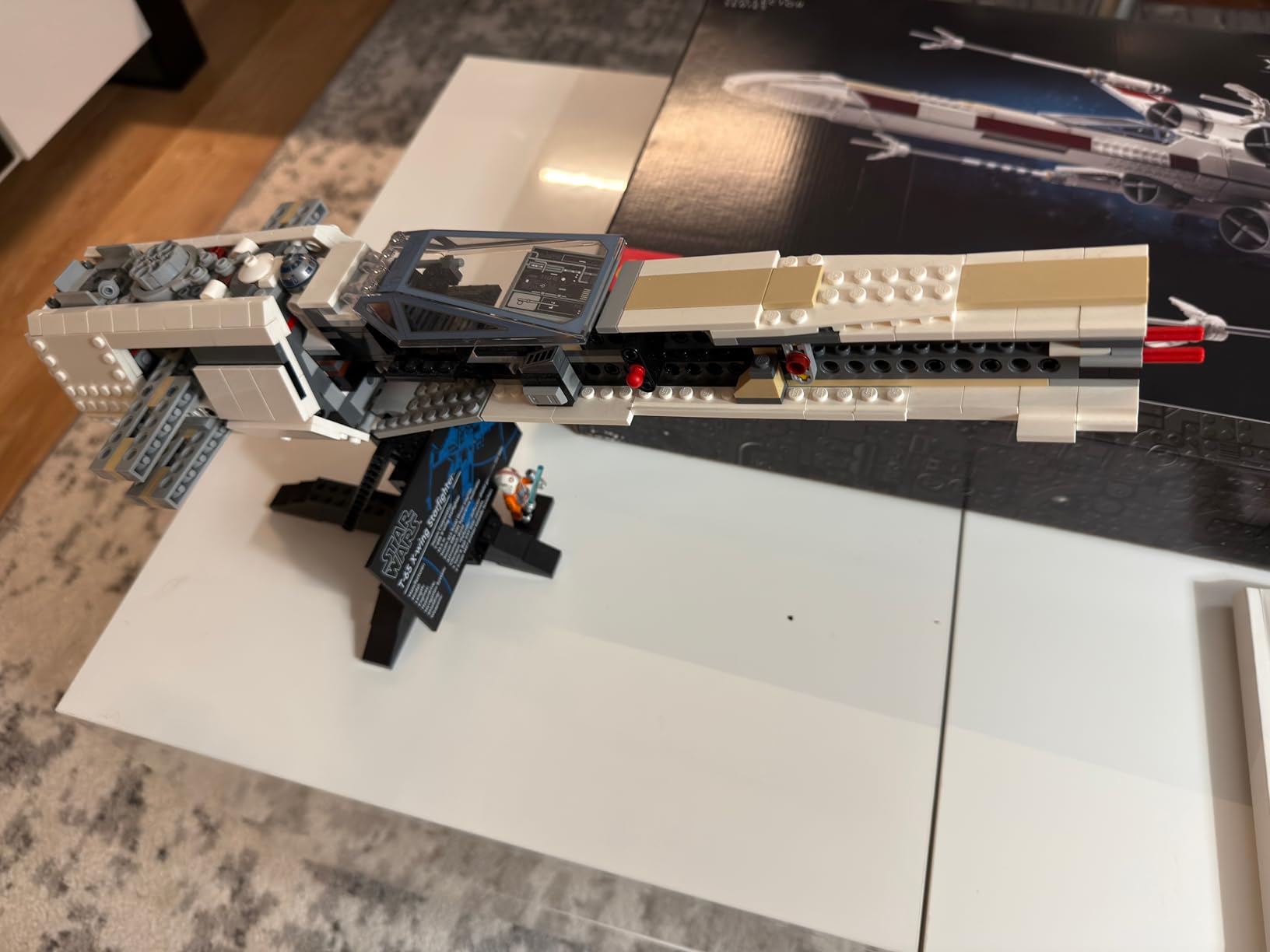 Star Wars Ultimate Collector Series X-Wing Starfighter Building Set for Adults, Star Wars Collectible for Build and Display with Luke Skywalker Minifigure, Fun Gift Idea for Fans, 75355 customer photo 2