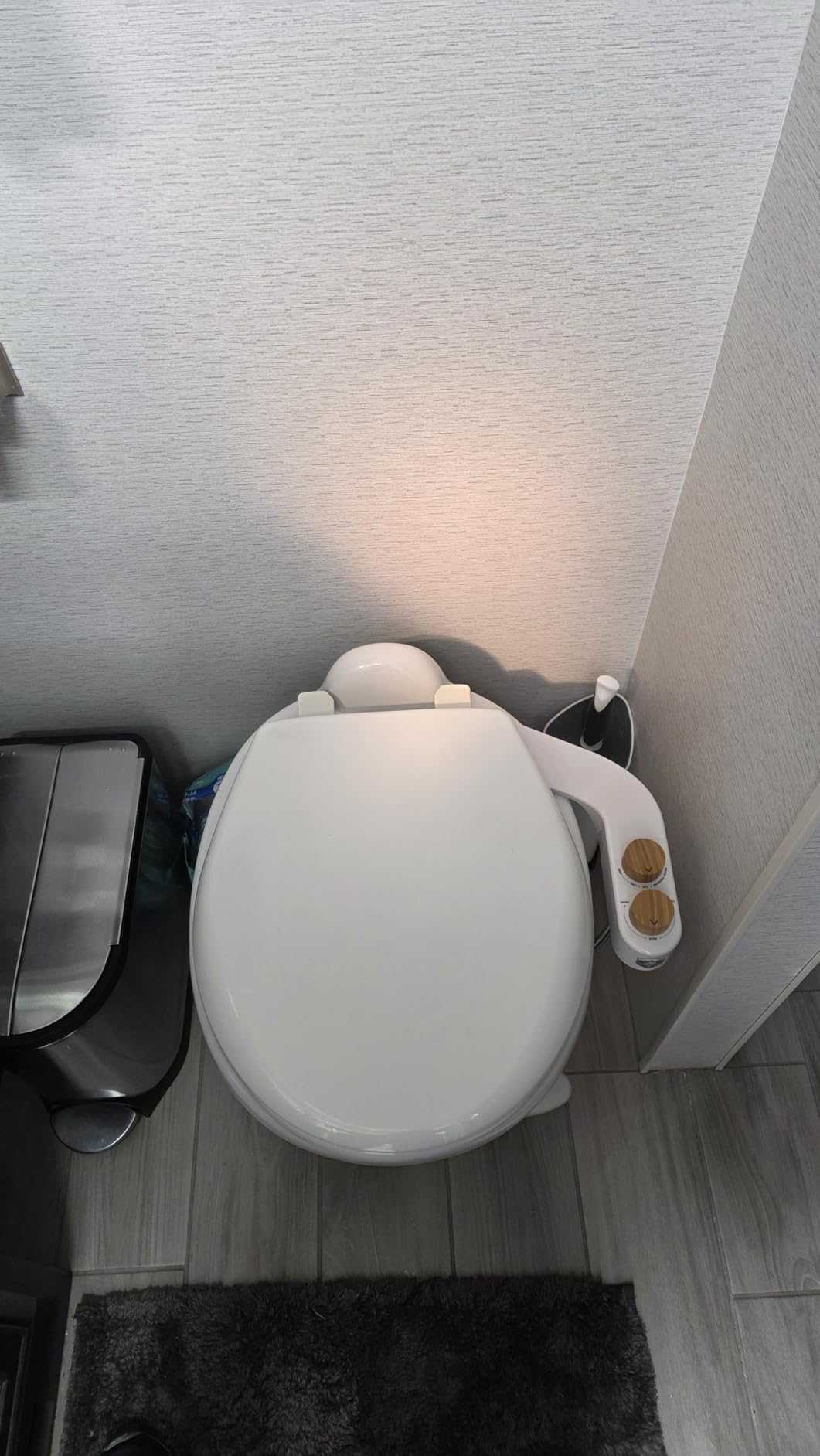 Clean Camper The Original RV Bidet Self-Cleaning Dual Nozzles | Non-Electric, Reversible Design | Easy Installation, RV Waterline Compatible | Adjustable Gentle Water Pressure | Eco-Friendly customer photo 1