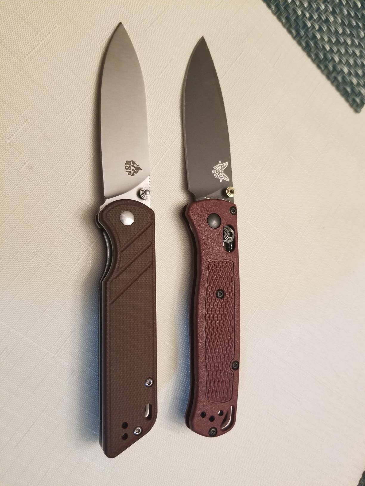 Benchmade - Bugout Outdoor EDC Folding Knife, Slim, Lightweight, Plain Edge, Drop-Point Blade, CPM-S30V Stainless Steel, Grivory Handle customer photo 1