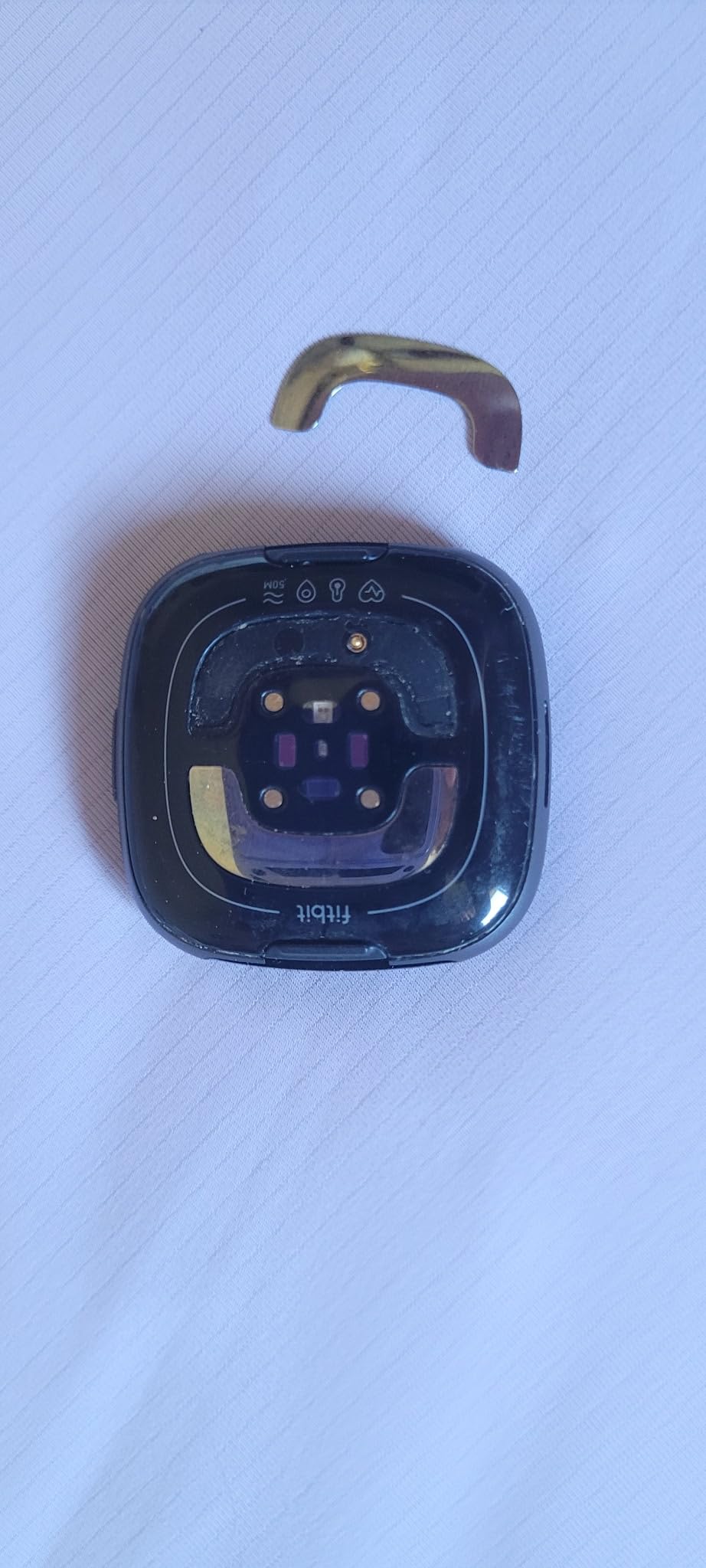 Fitbit Sense 2 Advanced Health and Fitness Smartwatch with Tools to Manage Stress and Sleep, ECG App, SpO2, 24/7 Heart Rate and GPS - Shadow Grey/Graphite (Renewed) customer photo 1