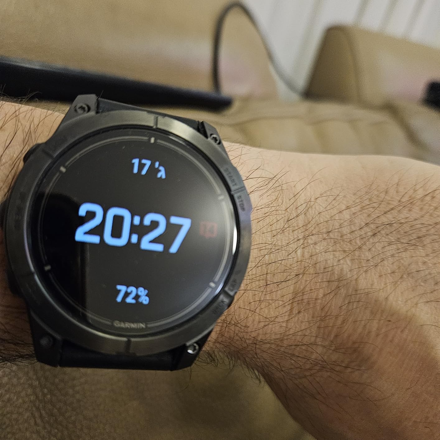 Garmin epix Pro (Gen 2) Sapphire, High Performance Smartwatch, 47mm, Black | Premium Multisport GPS Smartwatch, AMOLED Display, Built-In Flashlight, Advanced Training Metrics & Recovery Insights customer photo 2