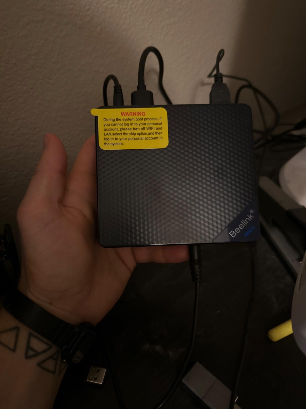 Beelink Mini PC, 12th Gen Intel Alder Lake-N100 up to 3.4 GHz, 16GB DDR4 RAM 500GB M.2 SSD Desktop PC, S12 Pro, 4K Dual HDMI, WiFi 6 customer photo 1
