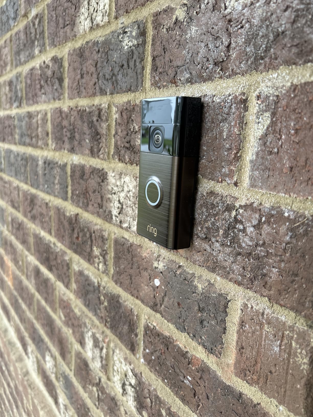 Ring Battery Doorbell - Head-to-Toe video, Live View with Two-Way Talk, Motion Detection & Alerts, Venetian Bronze customer photo 1