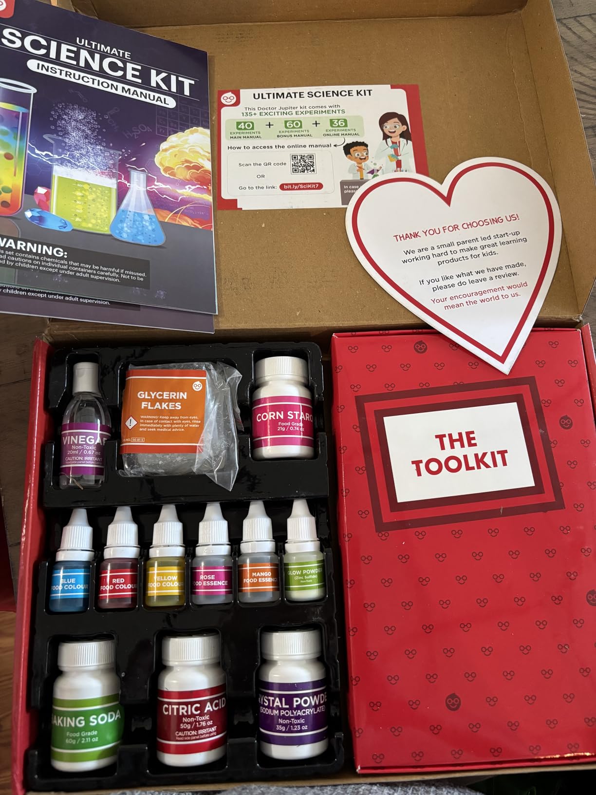 Doctor Jupiter Ultimate Science Experiments Kit for Kids Ages 8+ | 135+ Experiments customer photo 2