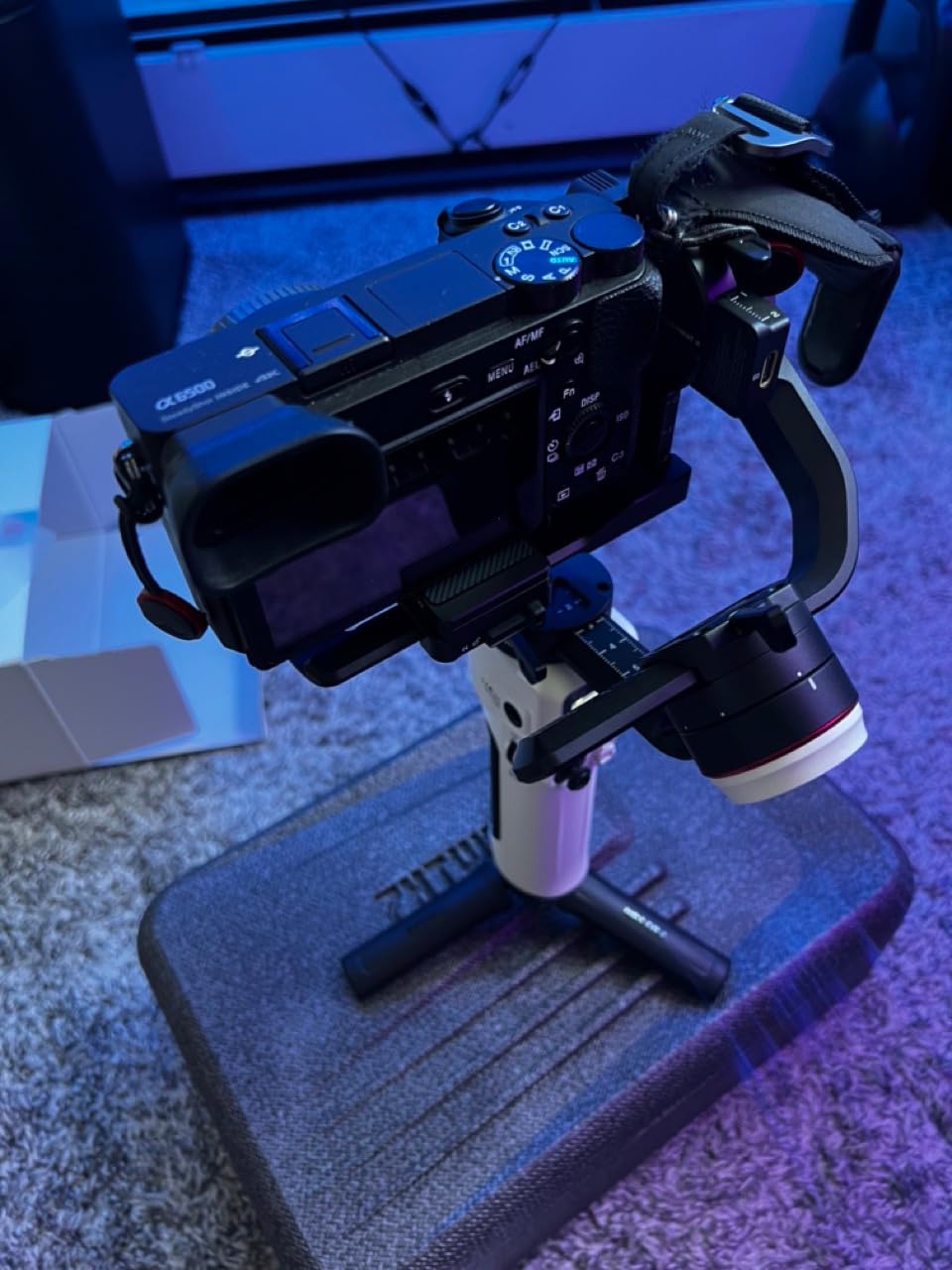 Zhiyun Crane M3S Handheld Gimbal 3-Axis Stabilizer All in One Design for Mirrorless Cameras Like Sony, Canon, Smartphone Like iPhone, Samsung, Action Cameras Like Gopro customer photo 1